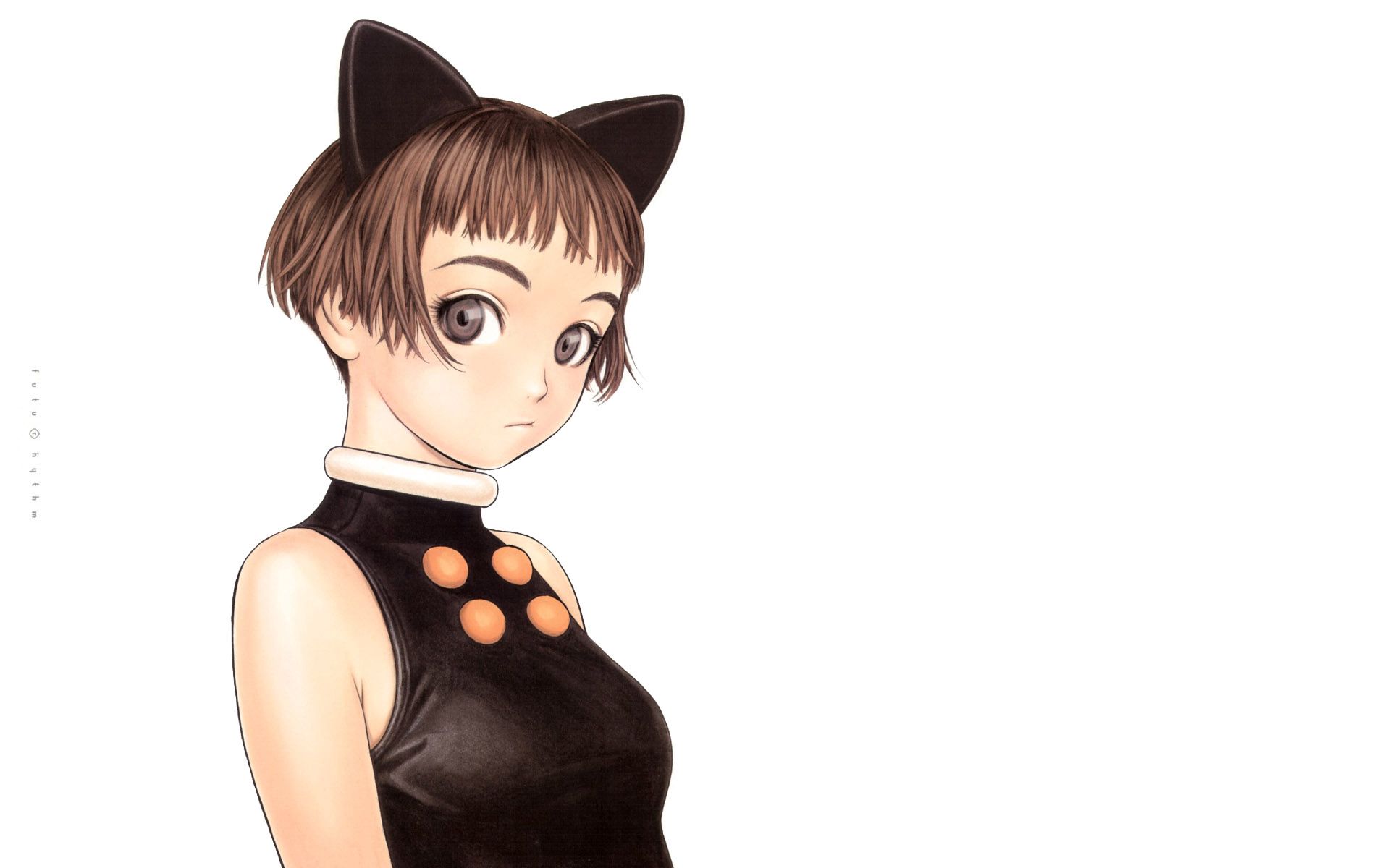 Download mobile wallpaper Ears, Costume, Girl, Anime for free.