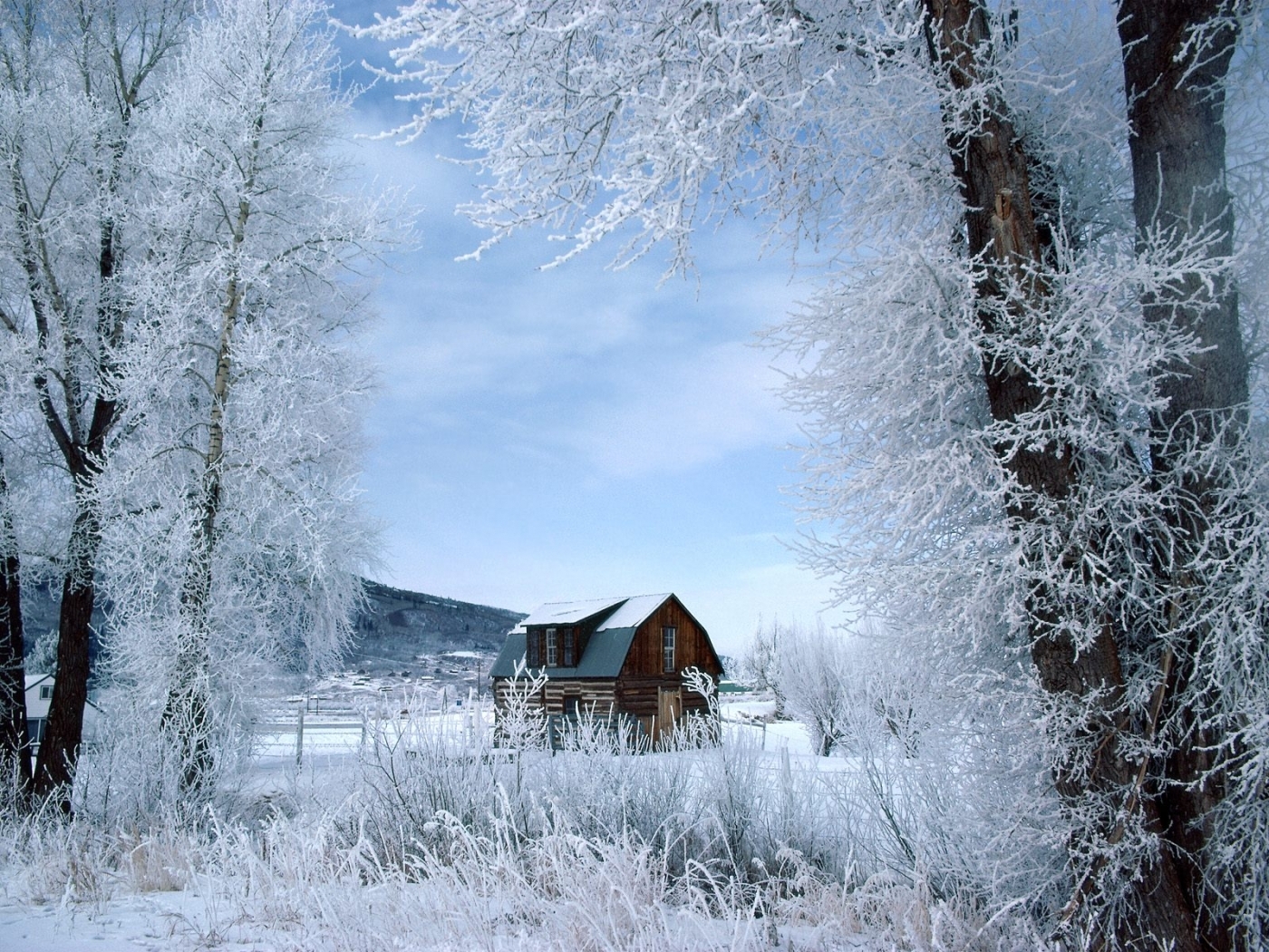 Download mobile wallpaper Winter, Nature, Landscape for free.