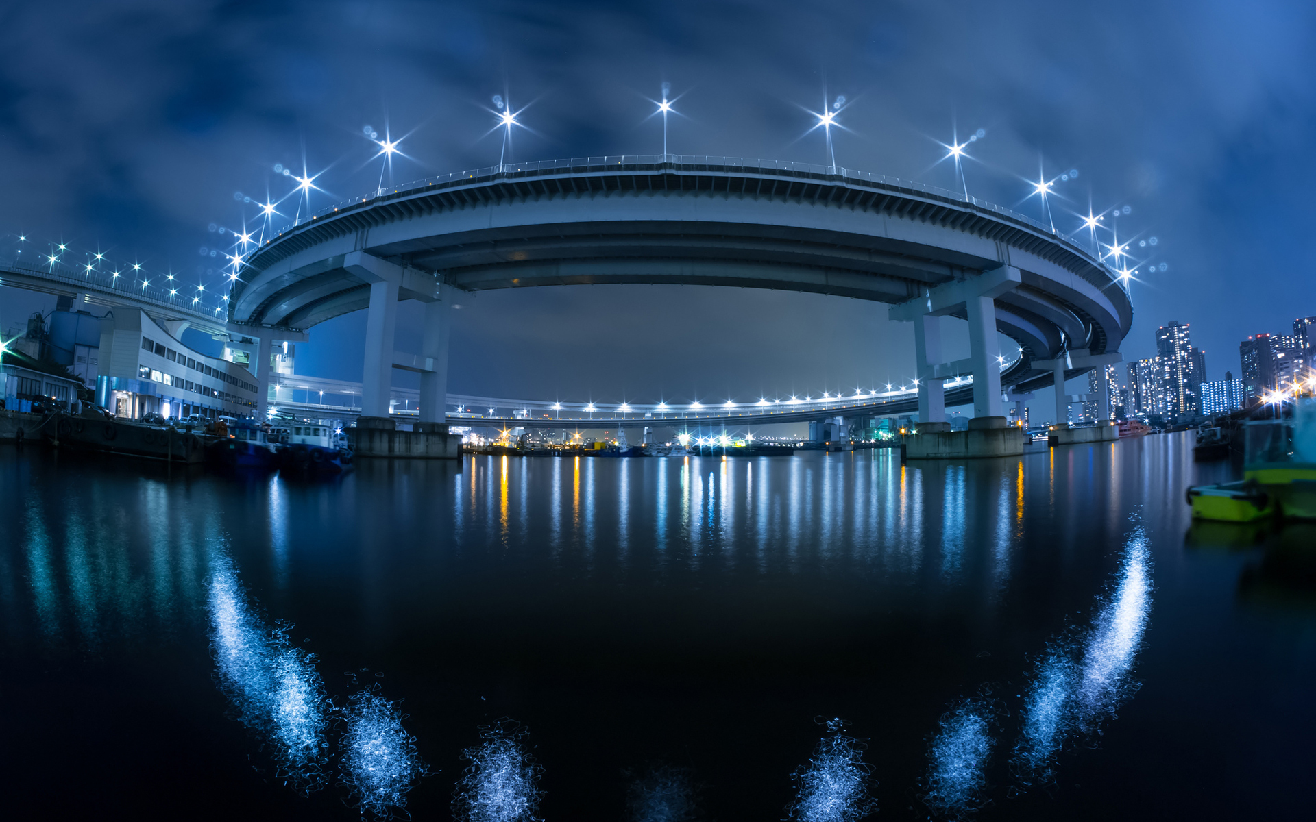 265465 скачать картинку сделано человеком, радужный мост, япония, токио, мосты - обои и заставки бесплатно