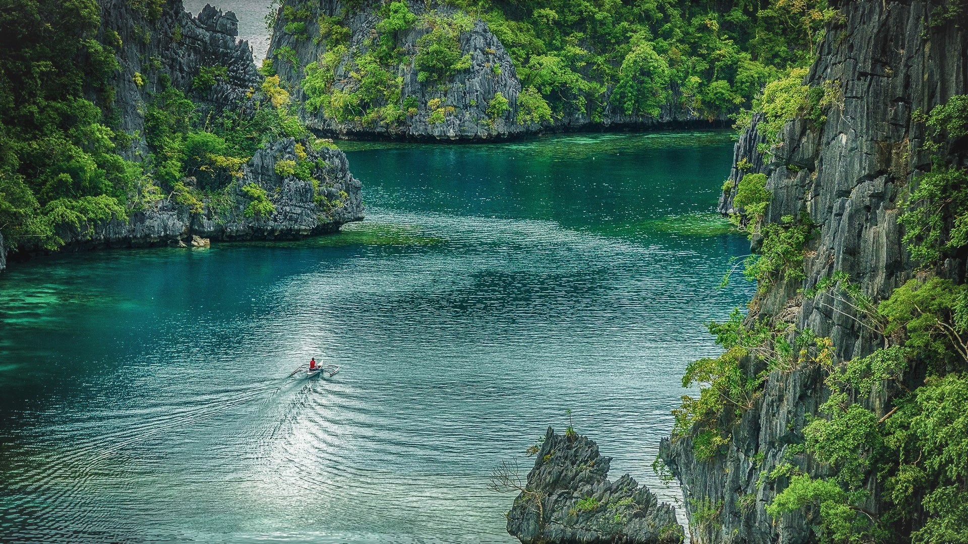 Kayangan Lake Coron Island Philippines Desktop HD Wallpaper For PC Tablet  And Mobile Download  Wallpapers13com