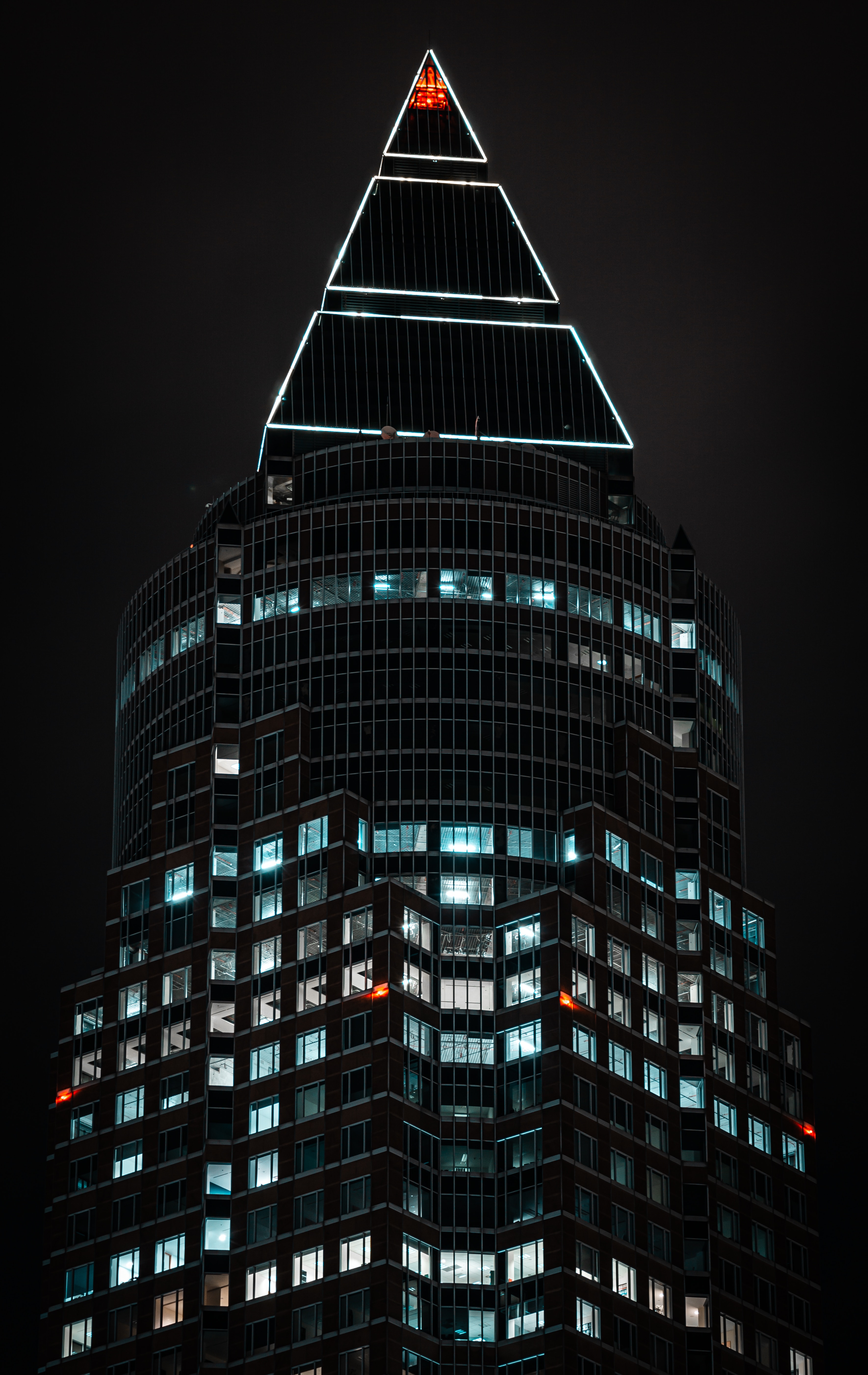Download mobile wallpaper Building, Illumination, Tower, Backlight, Architecture, Dark for free.