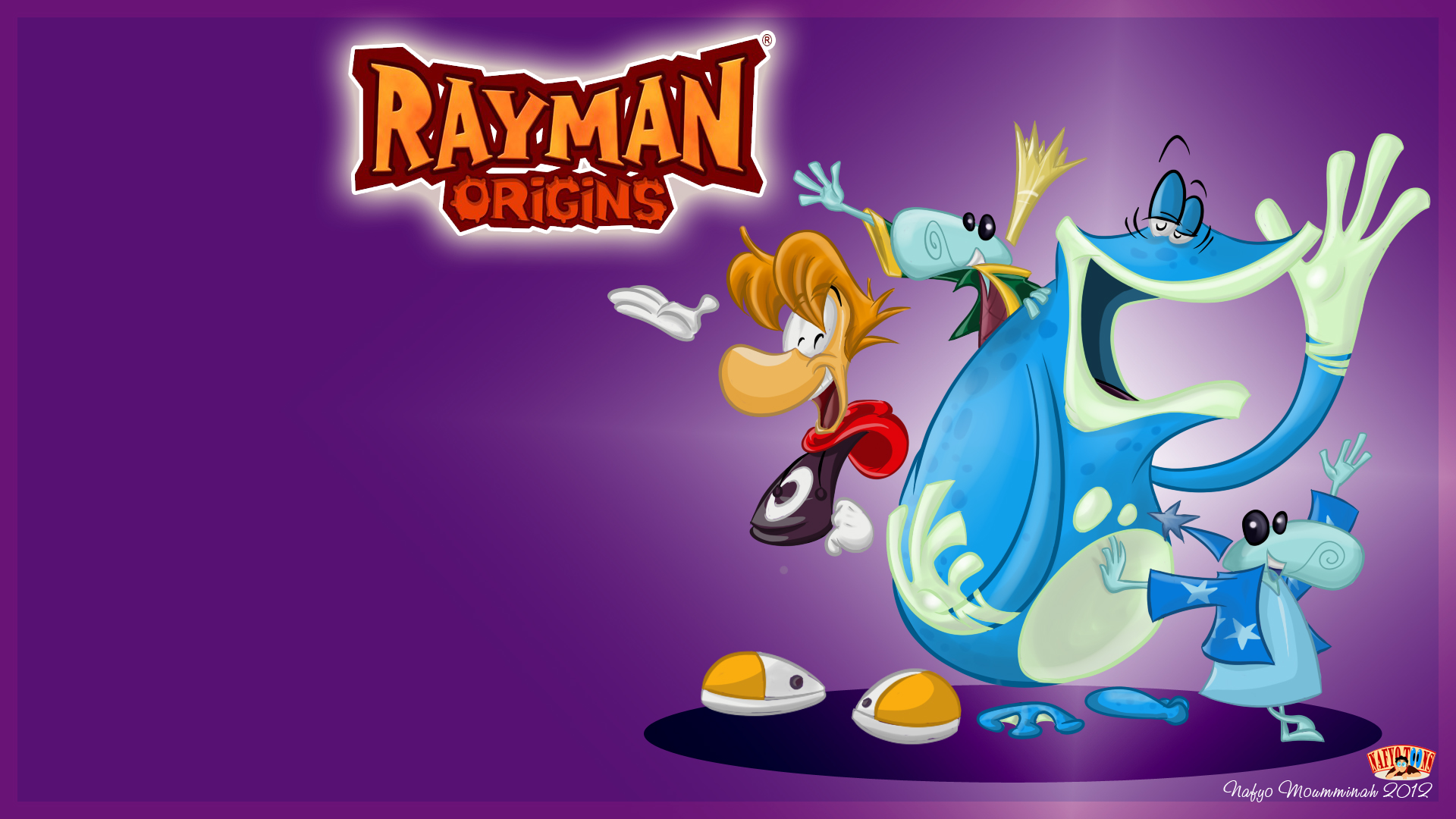 Rayman Origins ps3 Постер