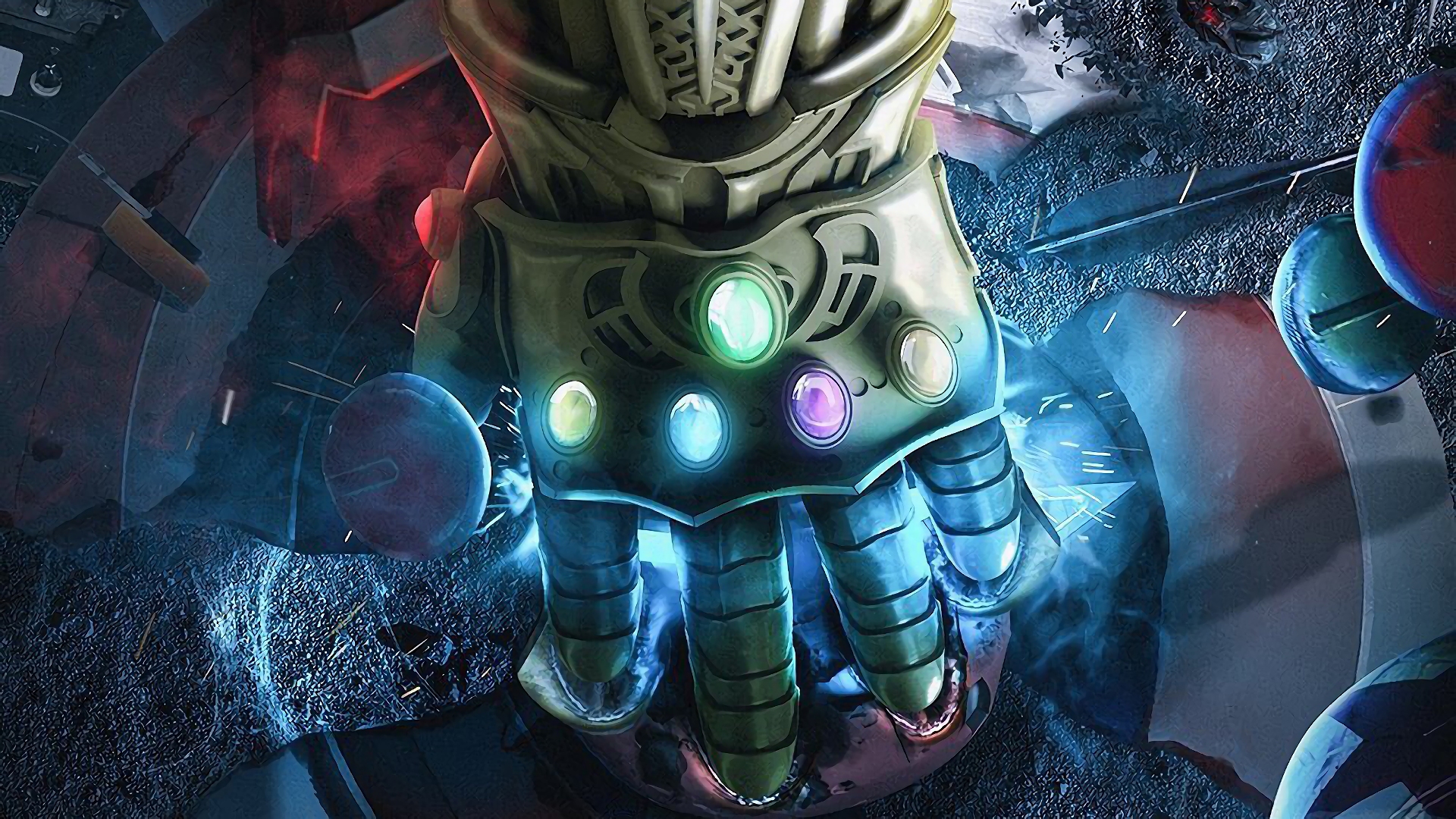 avengers: infinity war, avengers, thanos, movie, infinity gauntlet, the avengers Aesthetic wallpaper