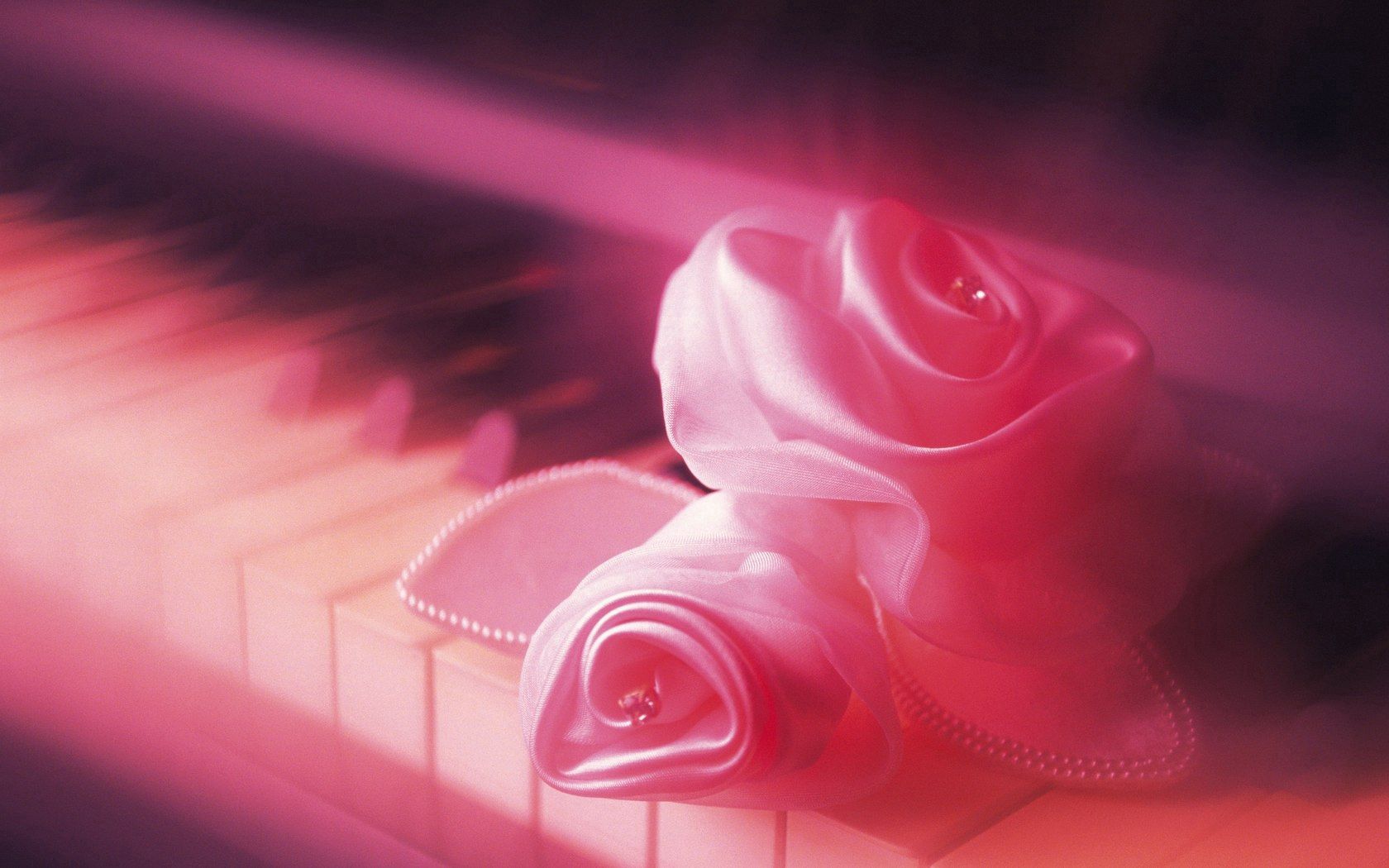 pink, miscellanea, miscellaneous, rose flower, rose, keys, delicate, gentle