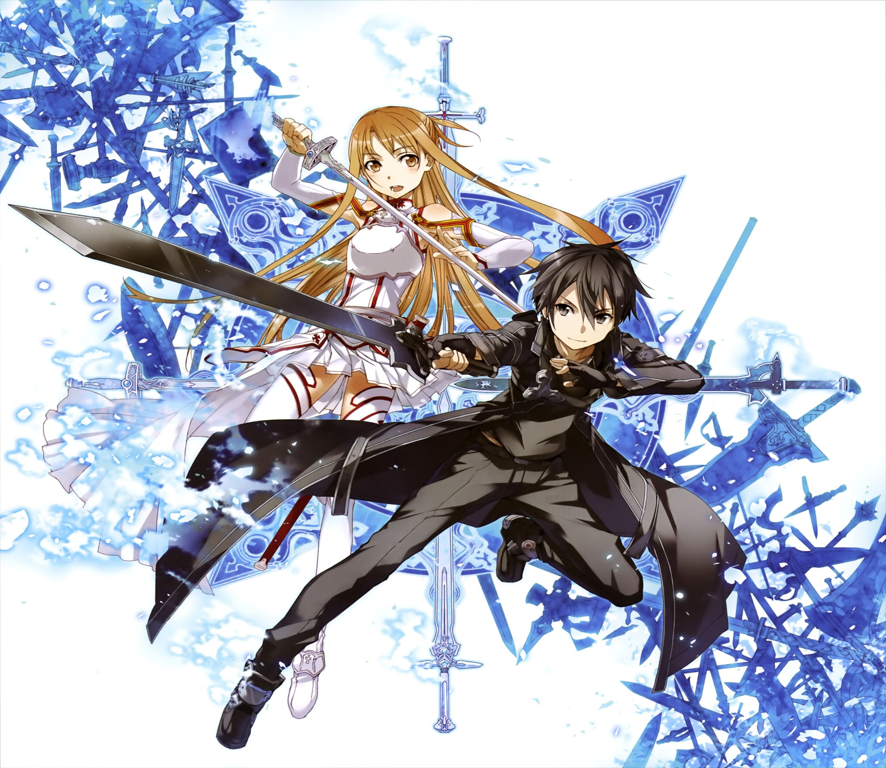 Sword art. Асуна оружие. Sword Art online. Искусство меча аниме. Асуна и Кляйн.