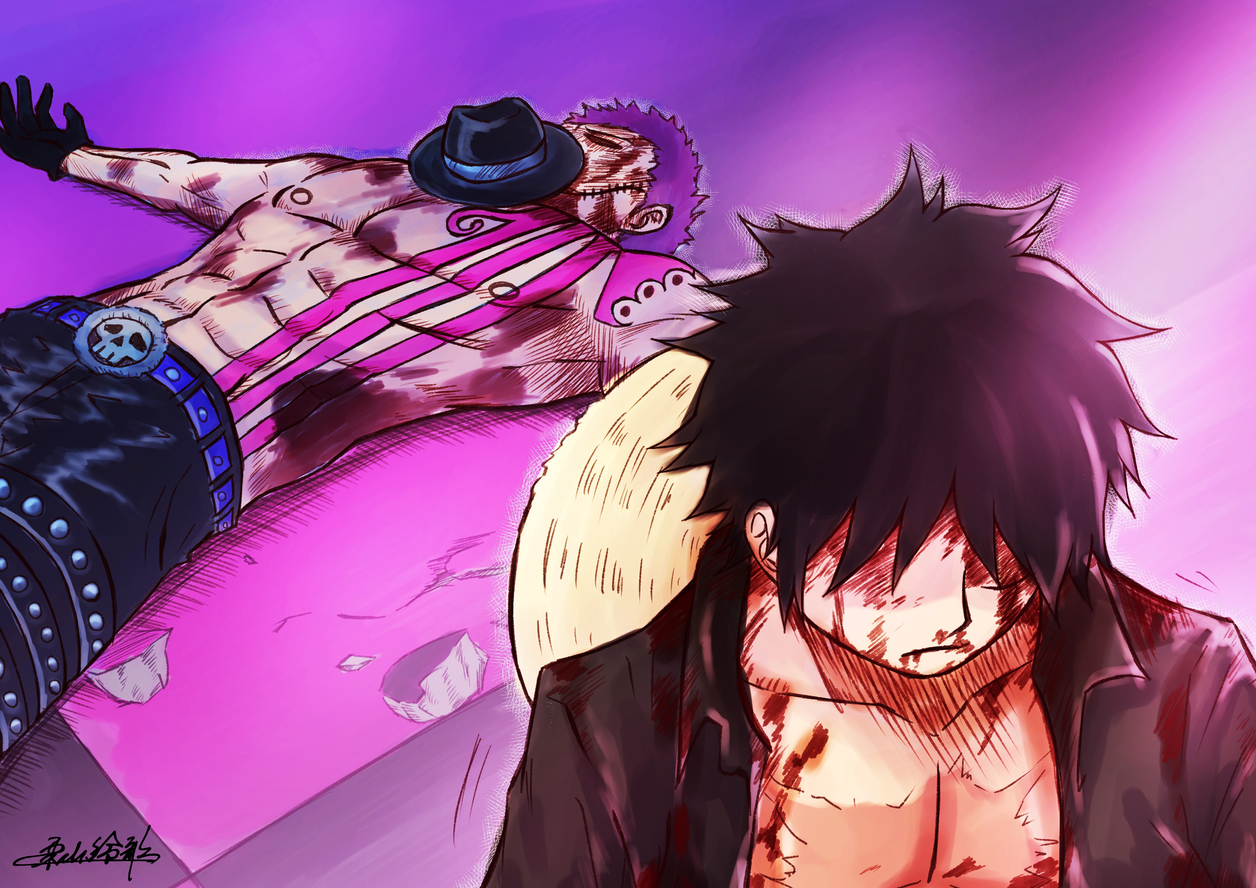Download The Mighty Charlotte Katakuri of One Piece Wallpaper