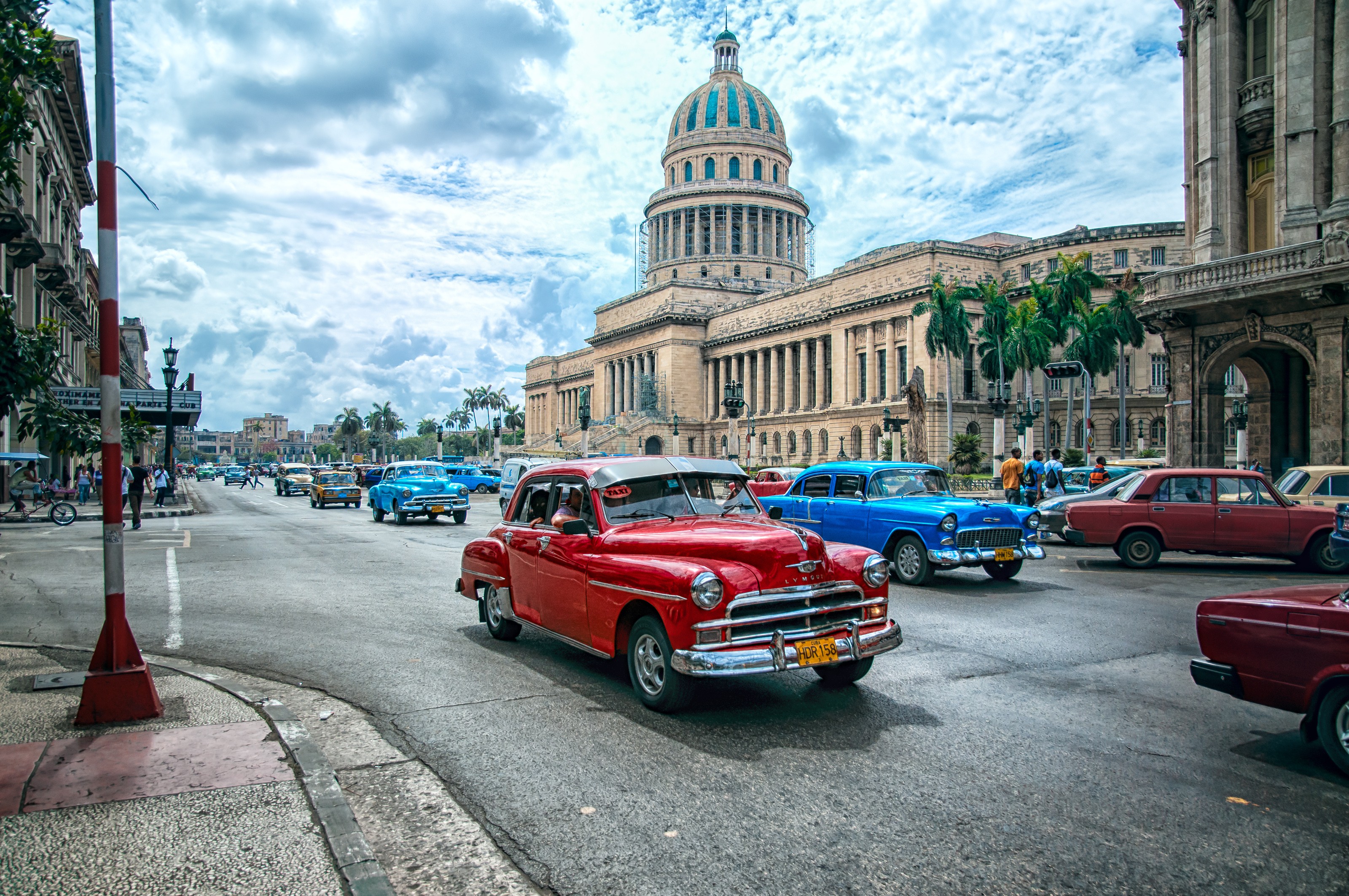 android cuba, havana, dome, man made, building, car, hdr, cities