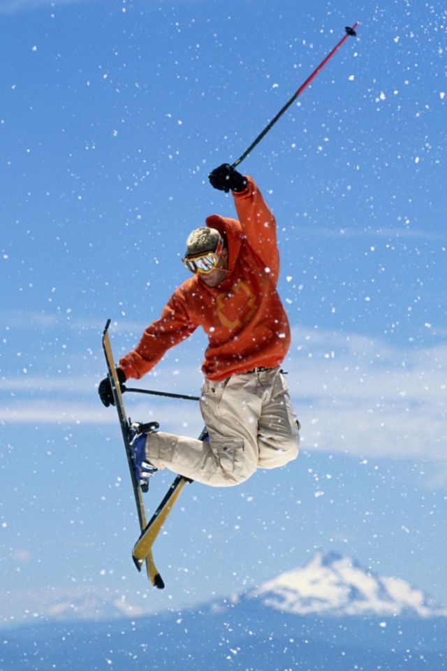ski, sports, skiing, snow