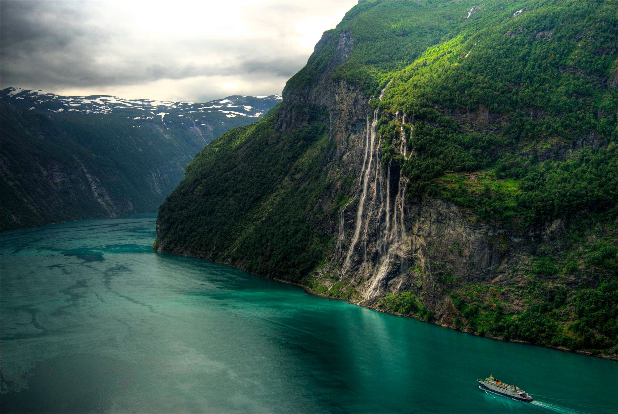 водопады в норвегии
