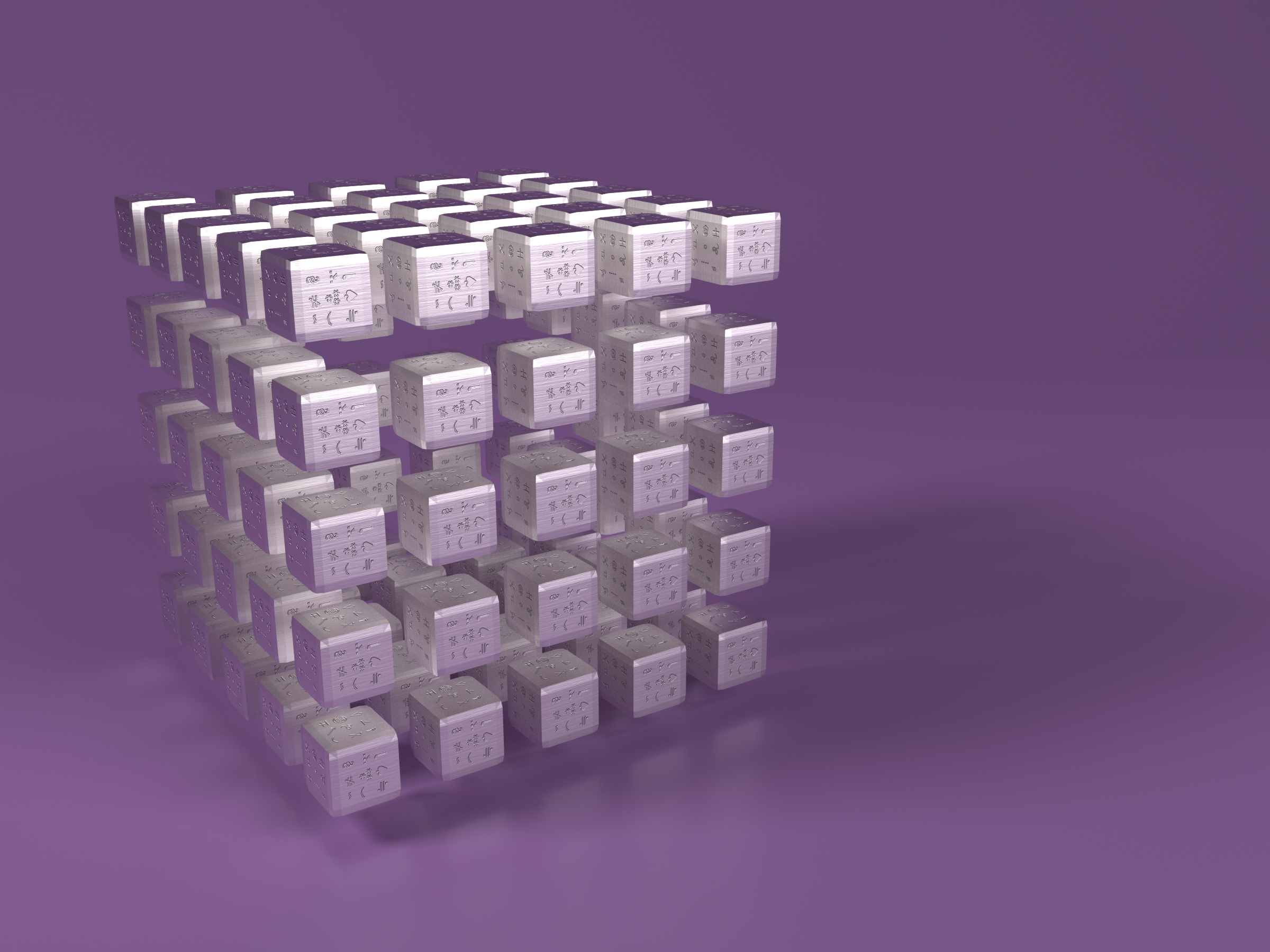 Free download wallpaper Cube, Dimensions (Edit), Dimension, Surface, Metal, 3D on your PC desktop