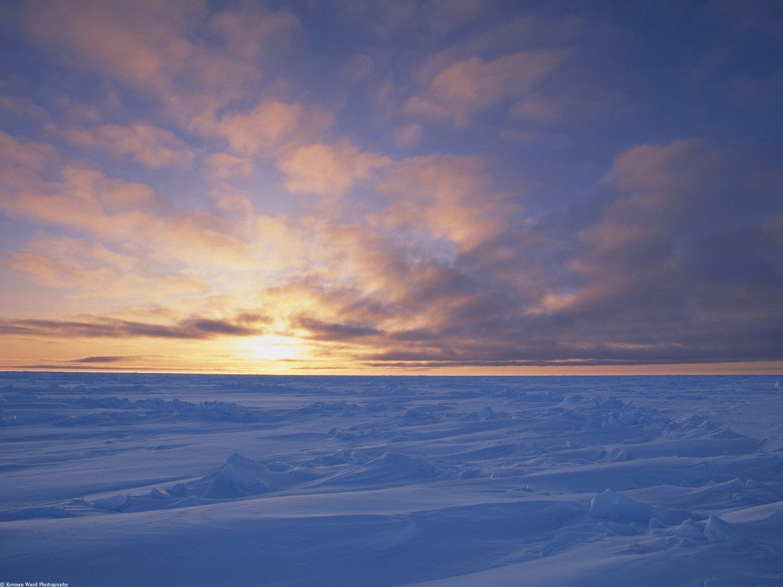 Скачать картинку Снег, Холод, Небо, Пустыня, Природа, Канада в телефон бесплатно.