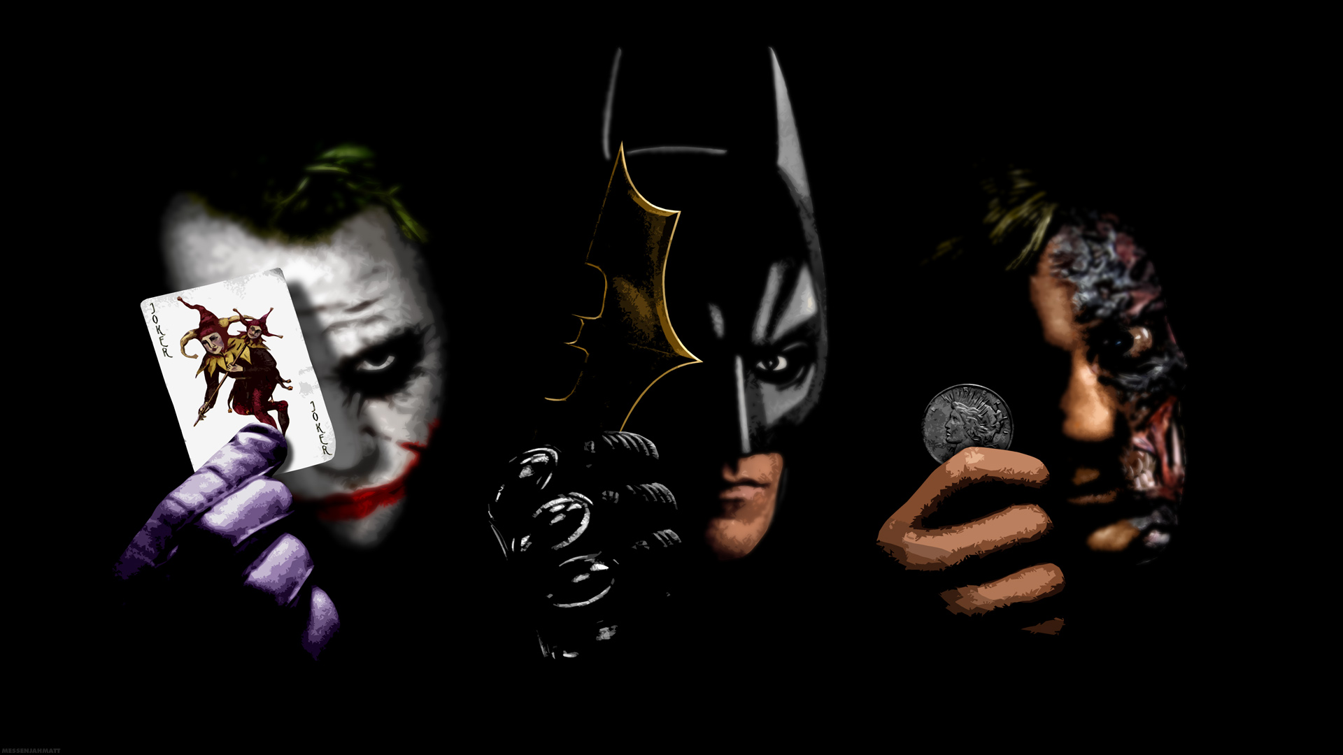 the dark knight, batman, joker, movie, two face