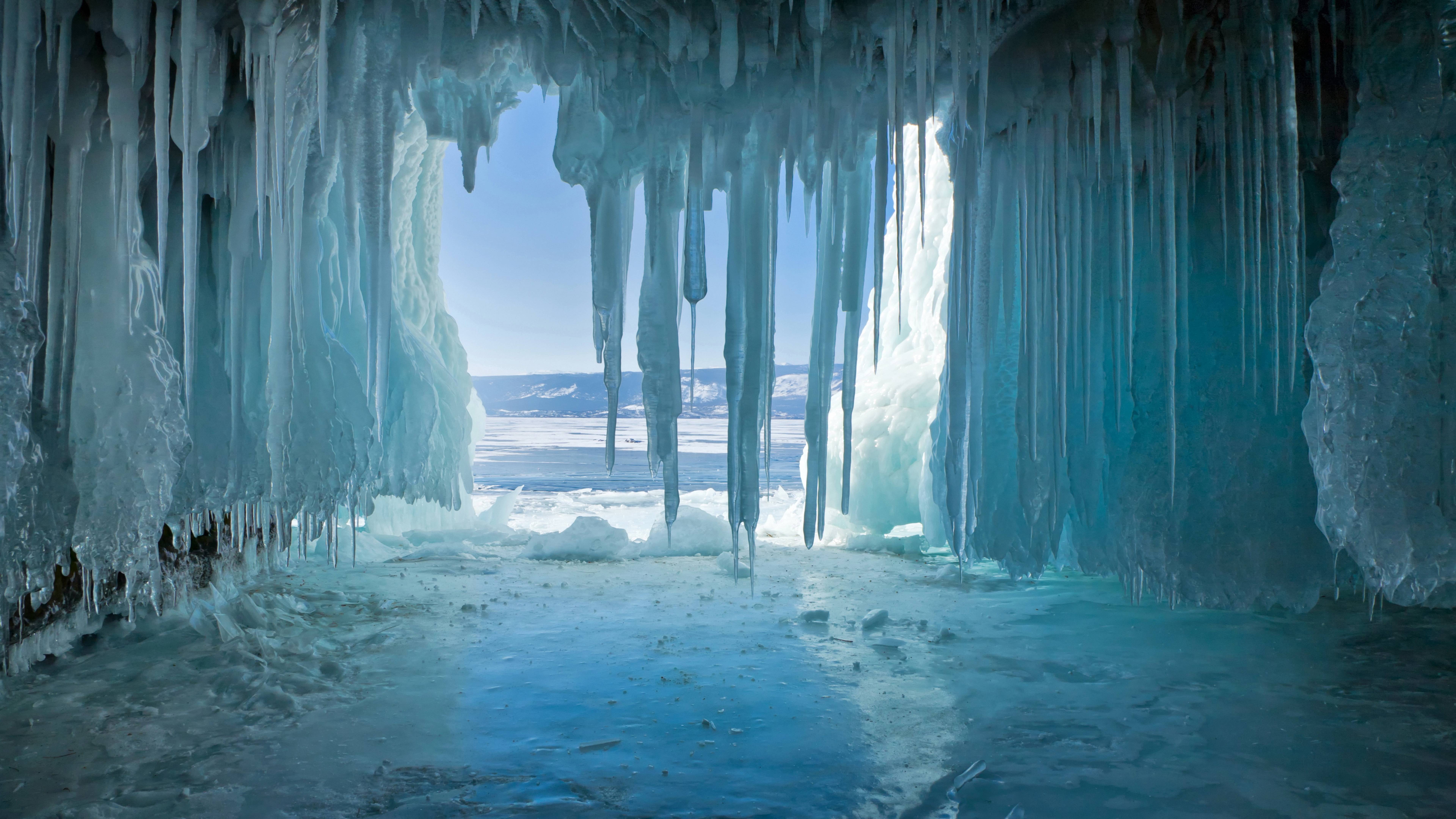 901965 скачать обои зима, пещера, земля/природа, лед - заставки и картинки бесплатно