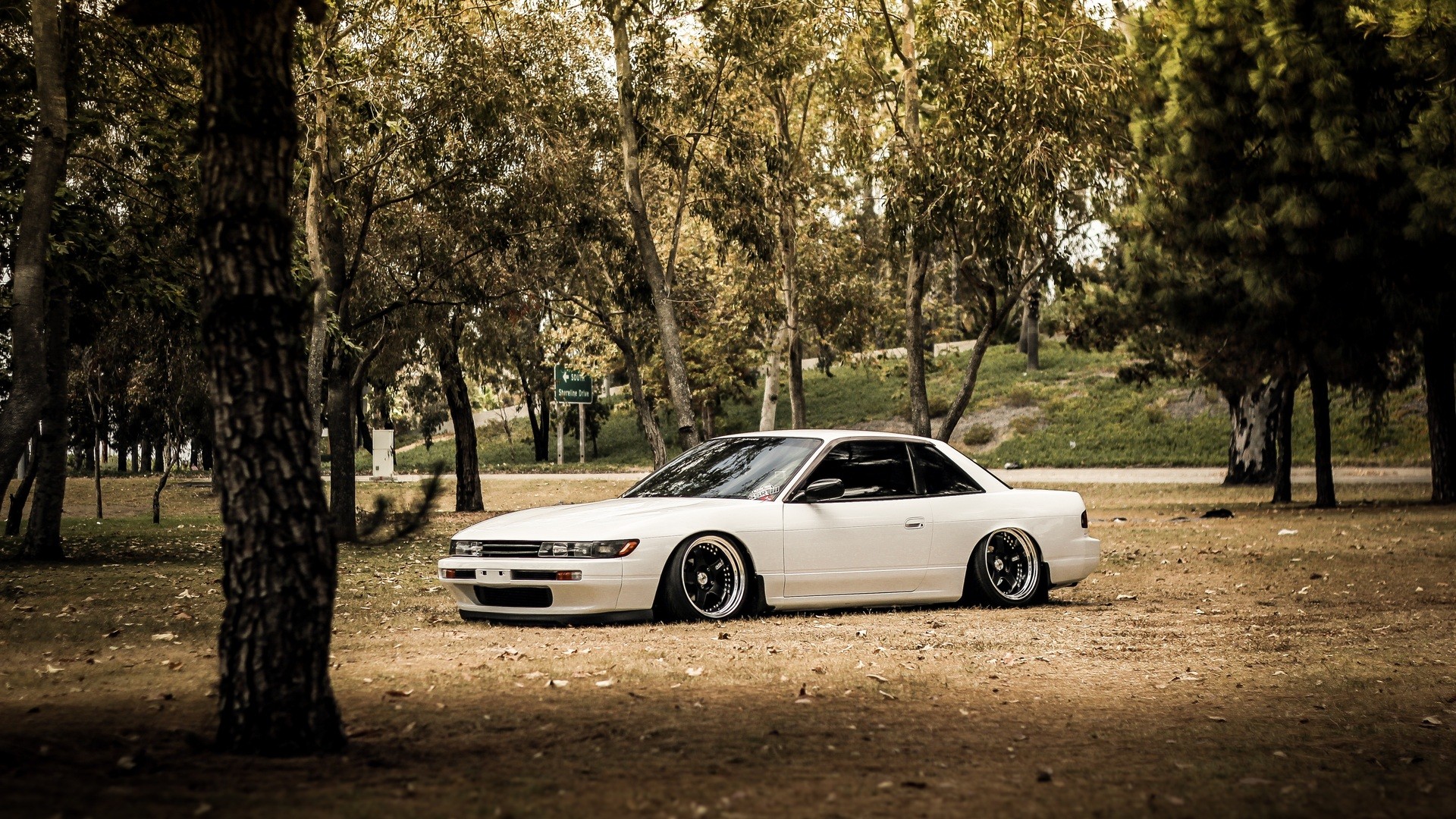 Nissan Silvia s13 белая