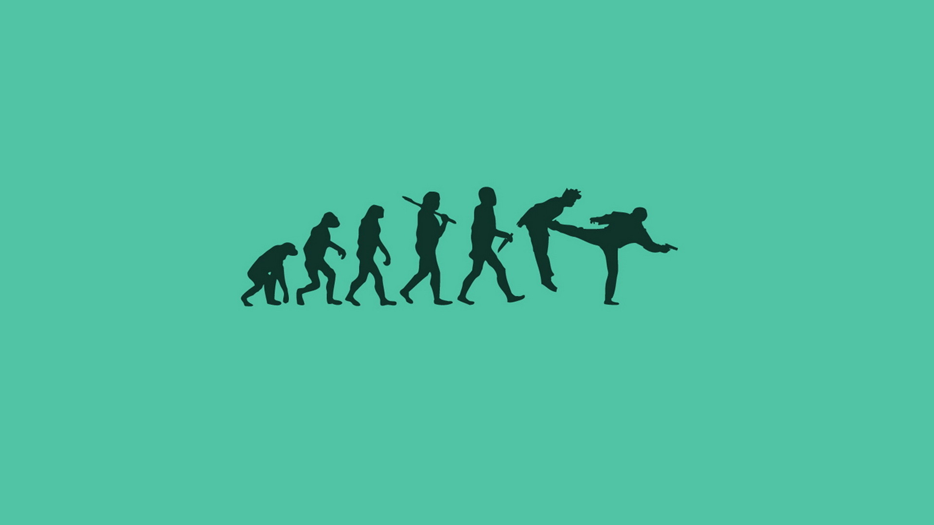 evolution, humor