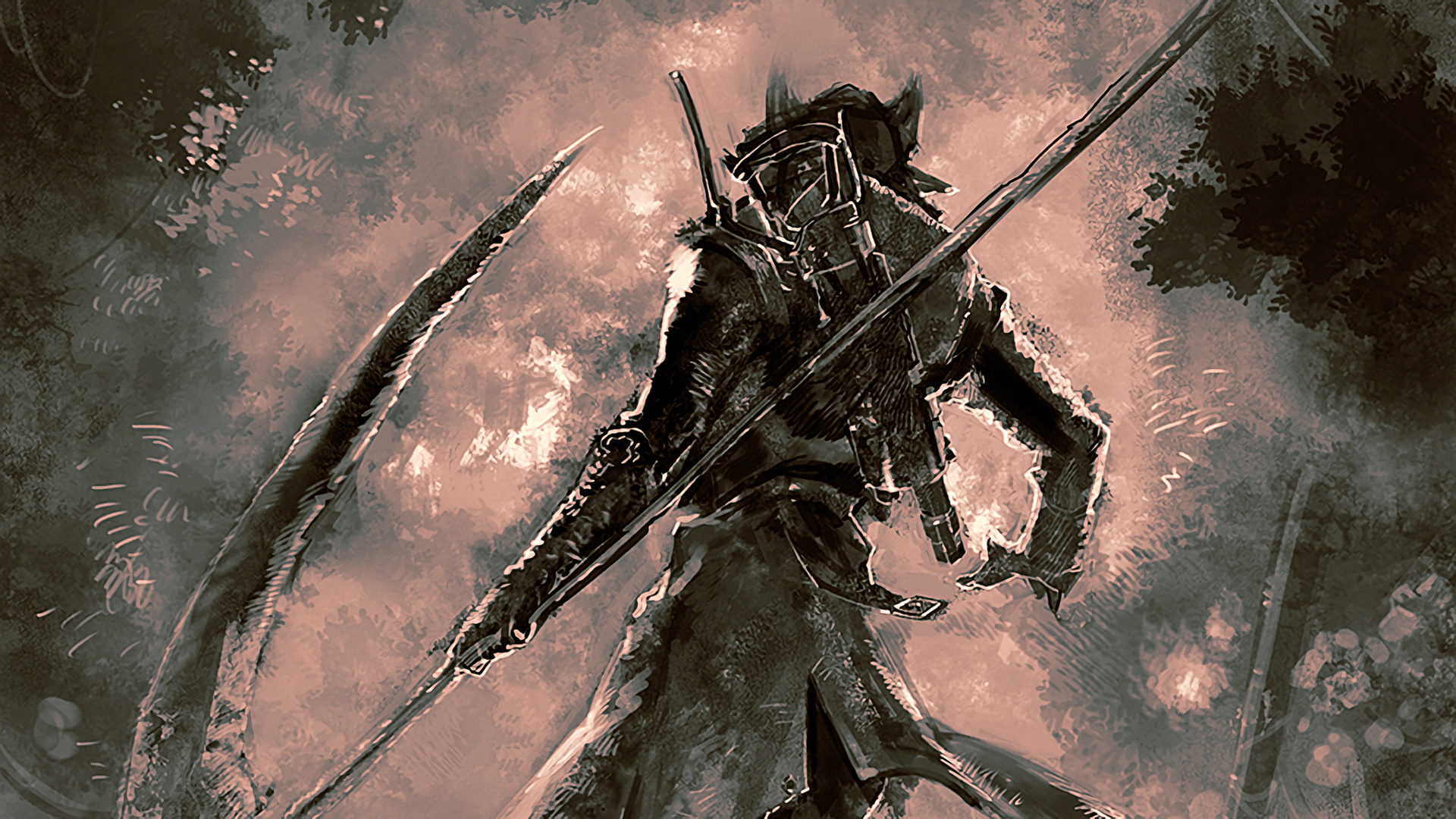 bloodborne, video game, shadow of the colossus HD wallpaper