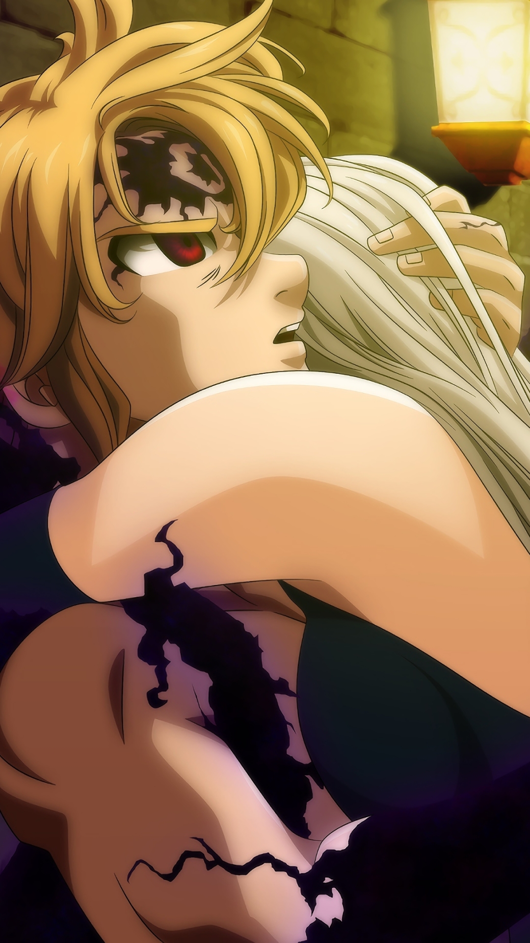 Download mobile wallpaper Anime, The Seven Deadly Sins, Meliodas (The Seven Deadly Sins), Elizabeth Liones for free.