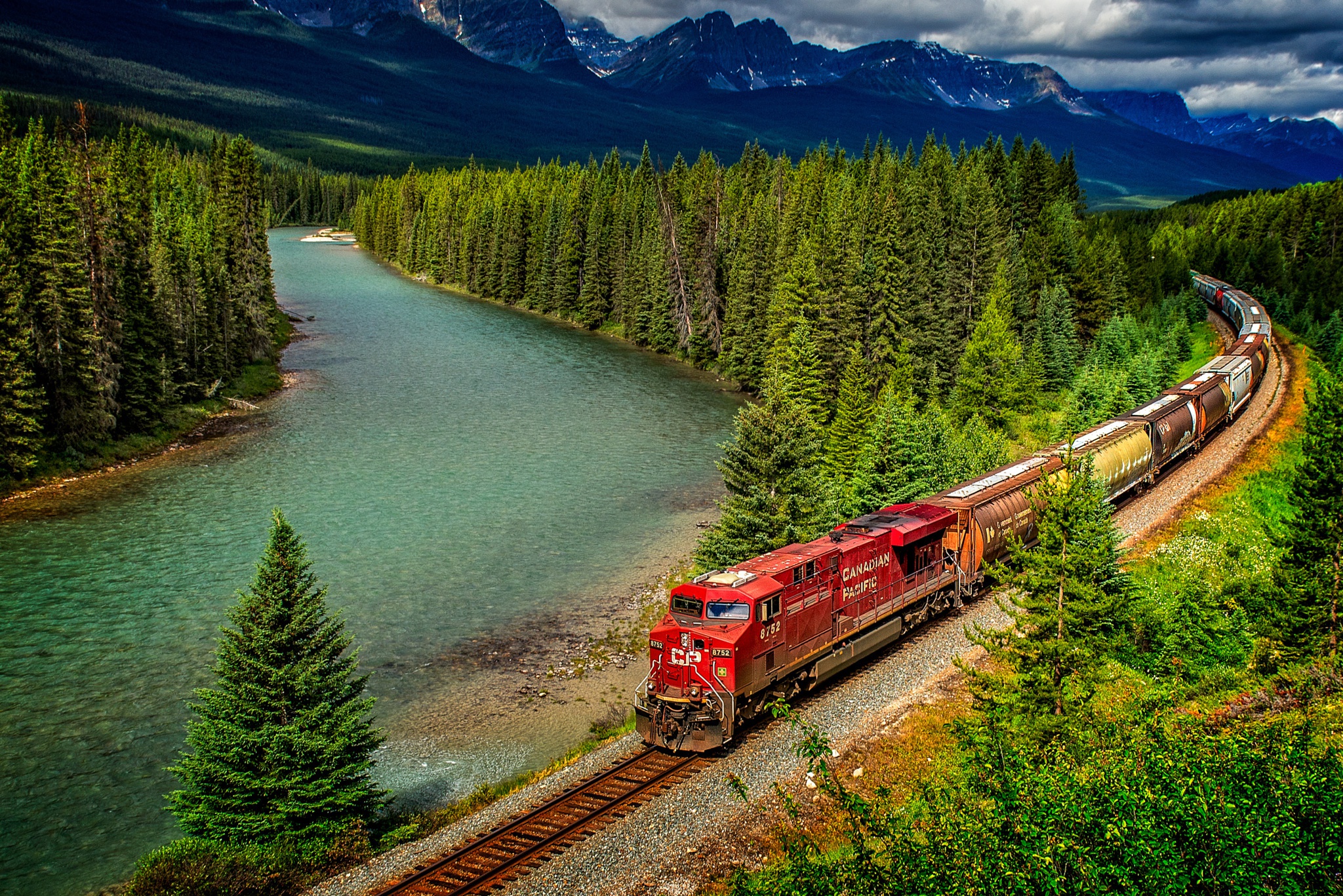 Железная дорога в Канаде