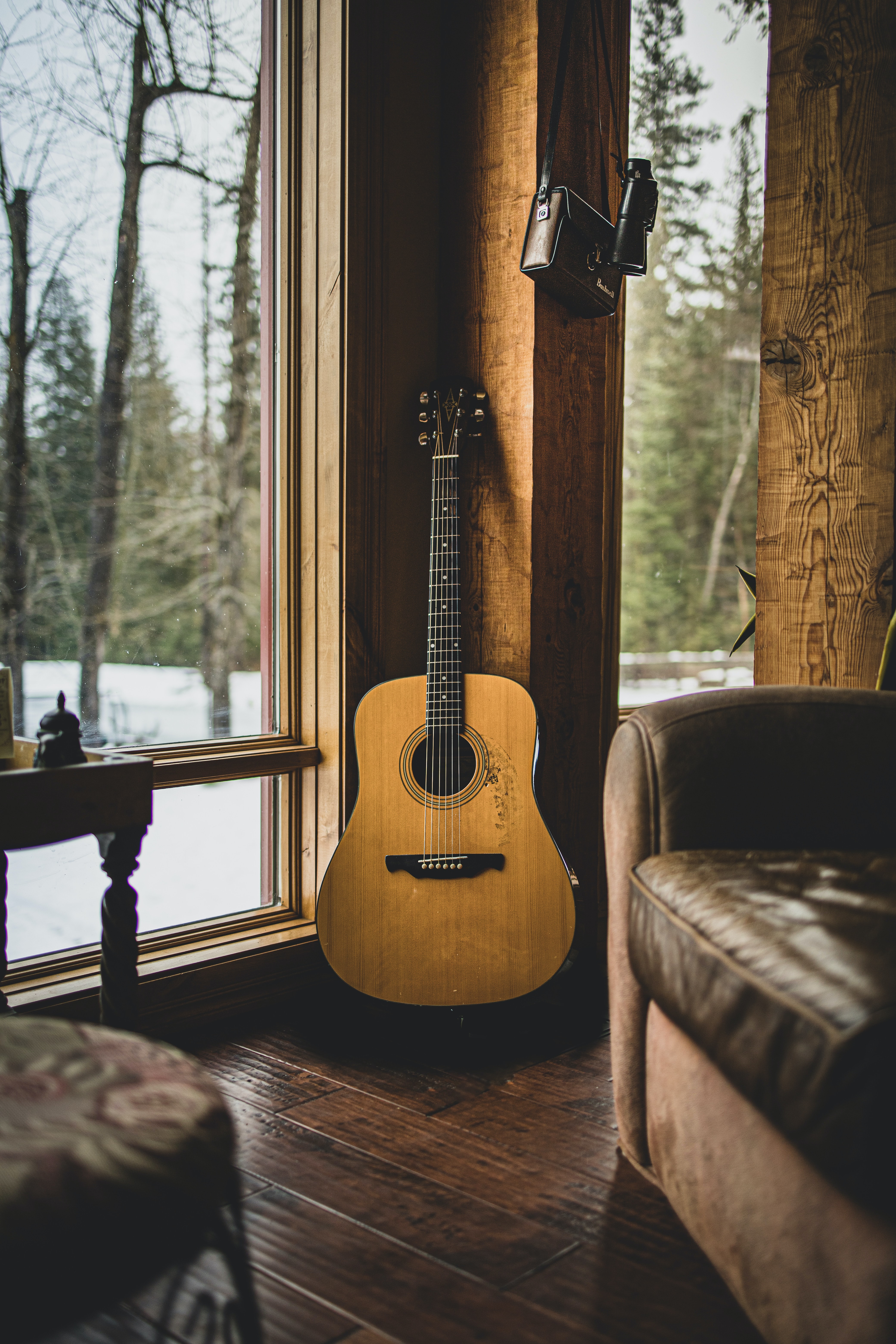 guitar, music, acoustic guitar, musical instrument, brown, wood, wooden HD wallpaper