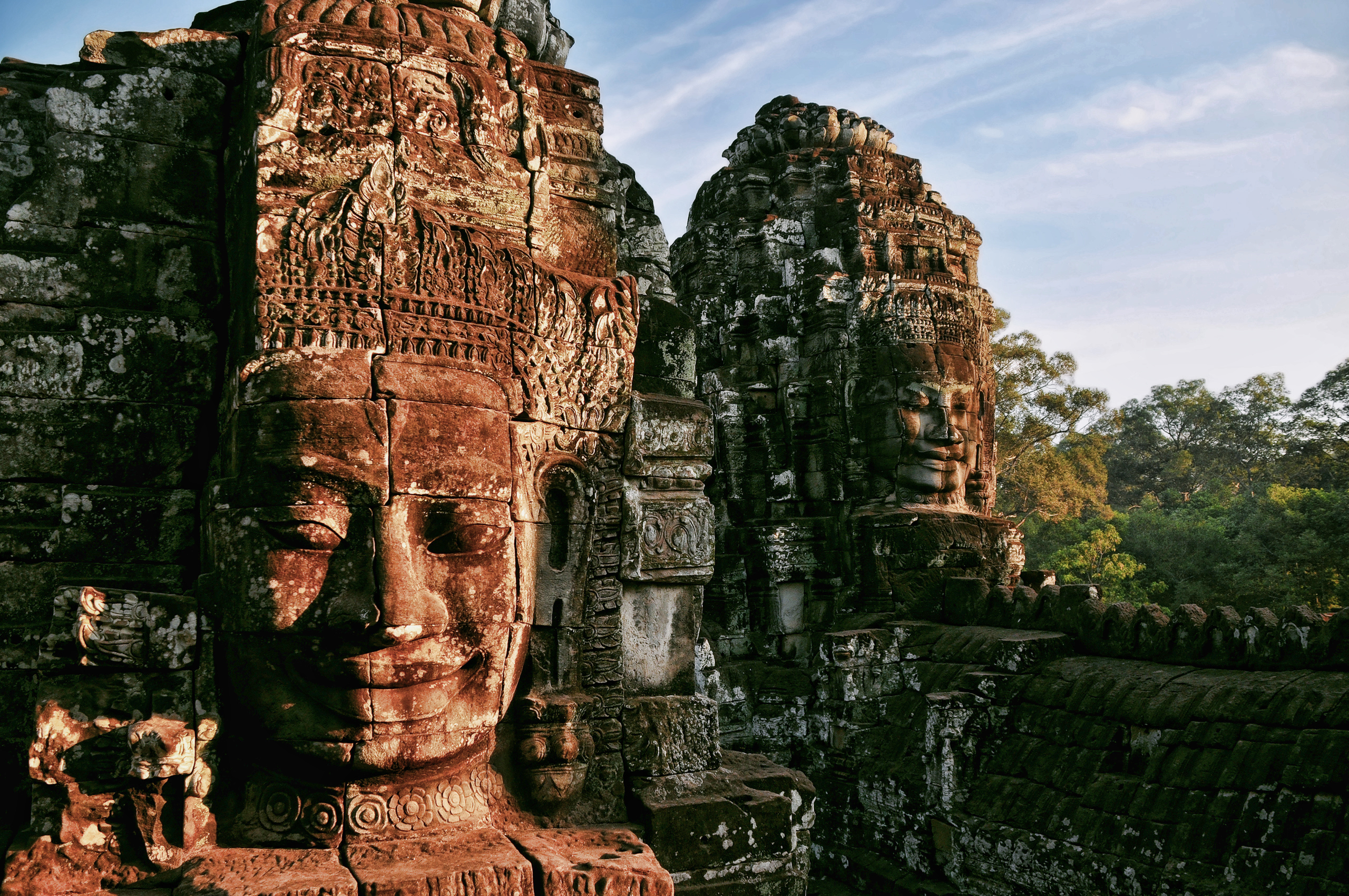 Free HD buddha, angkor thom, religious, archeological site, india