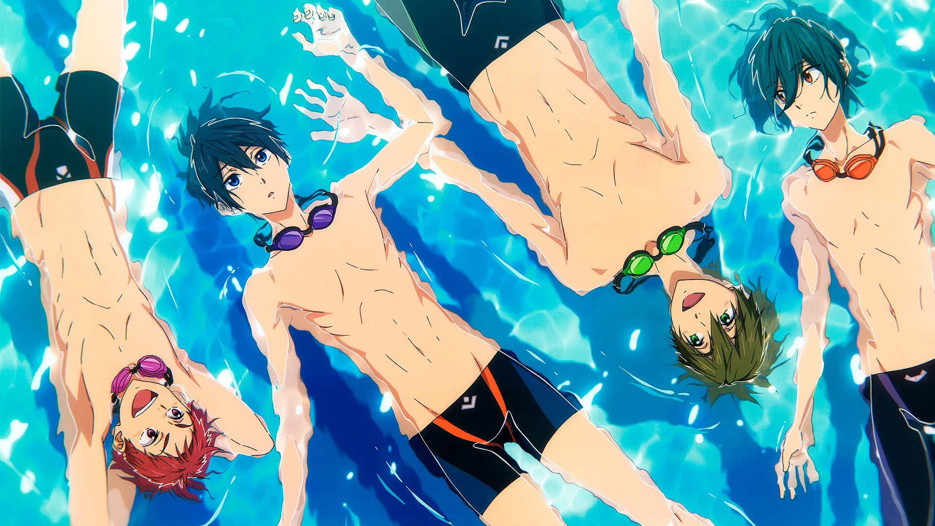 Download mobile wallpaper Anime, Pool, Free! for free.