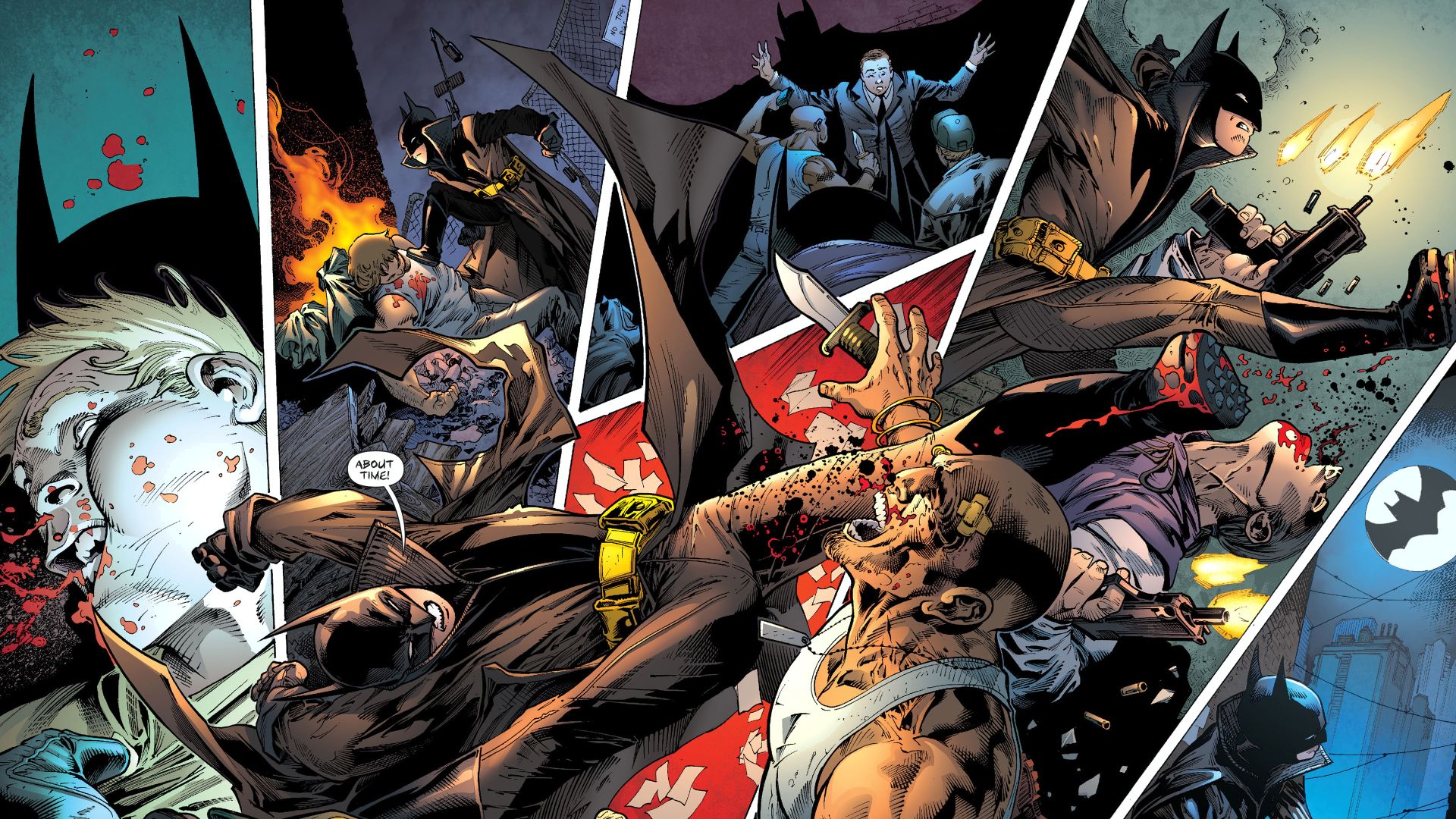 comics, batman & robin, batman for android