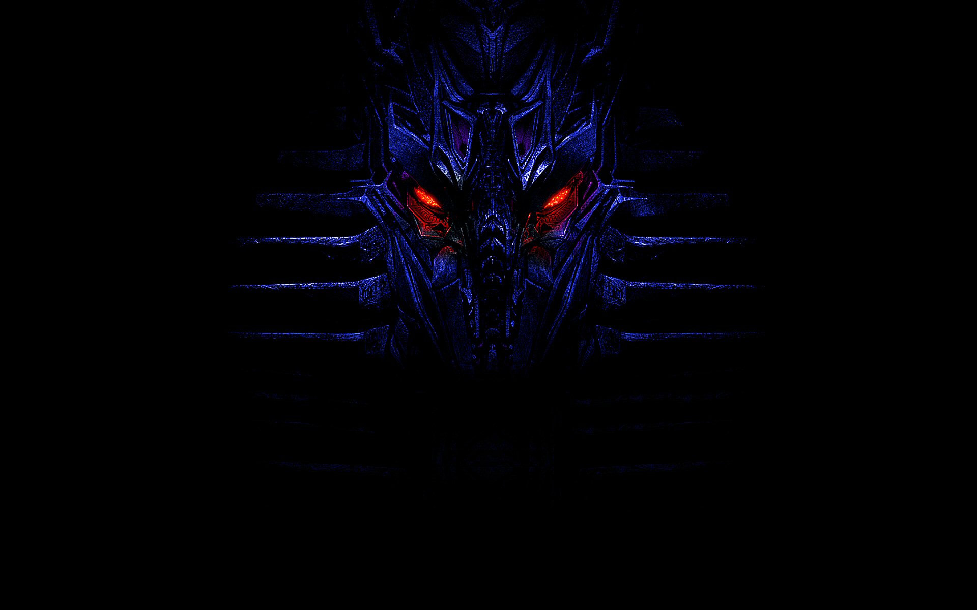transformers, glow, dark, sci fi, blue cell phone wallpapers