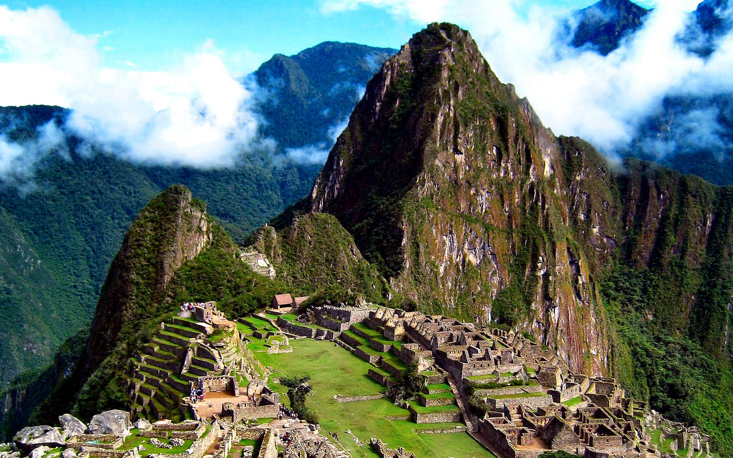 1461299壁紙のダウンロードマンメイド, マチュピチュ, クラウド, インカ, 山, ペルー, 破滅-スクリーンセーバーと写真を無料で