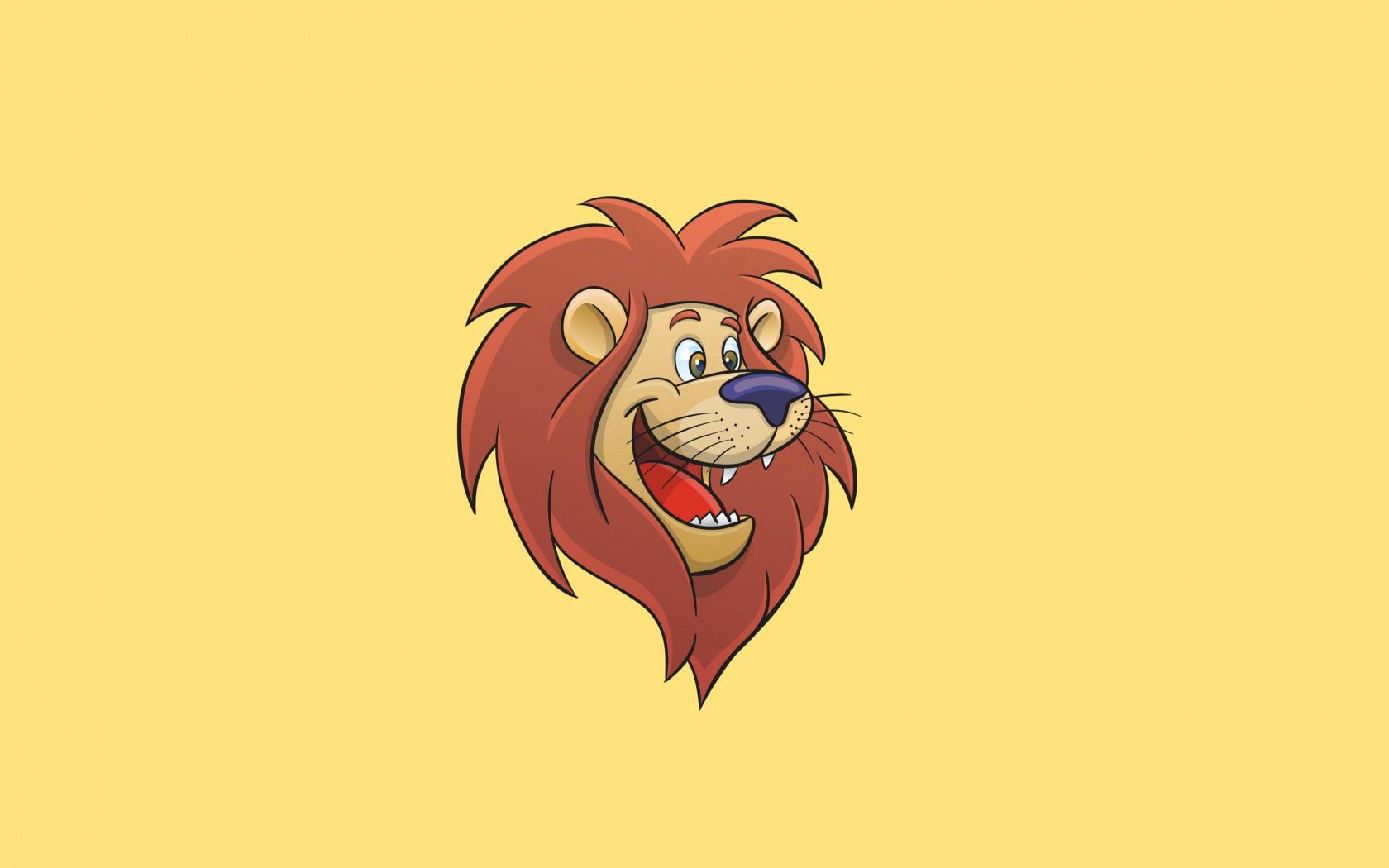 Download mobile wallpaper Animated, Cartoon, Lion, Art, Vector for free.