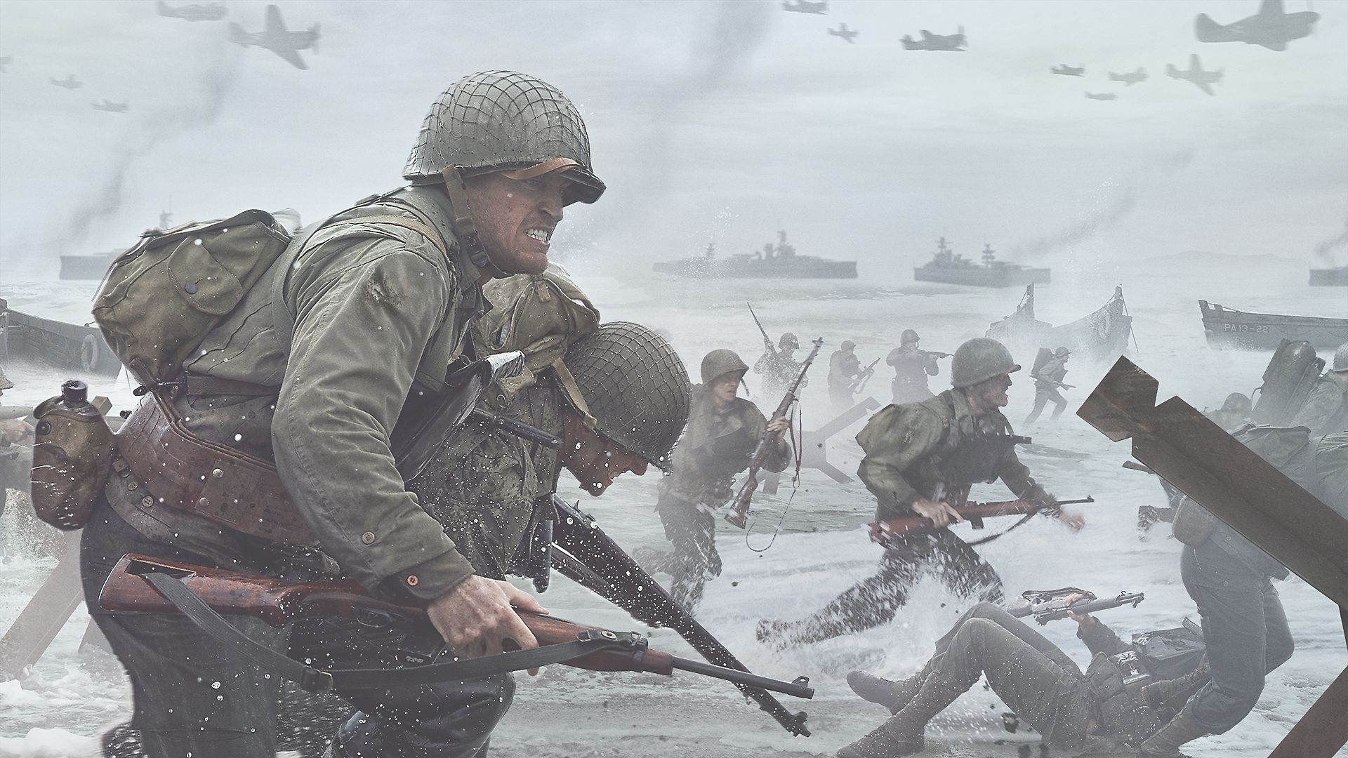HD wallpaper Call of Duty WWII soldier Call of Duty  Wallpaper Flare