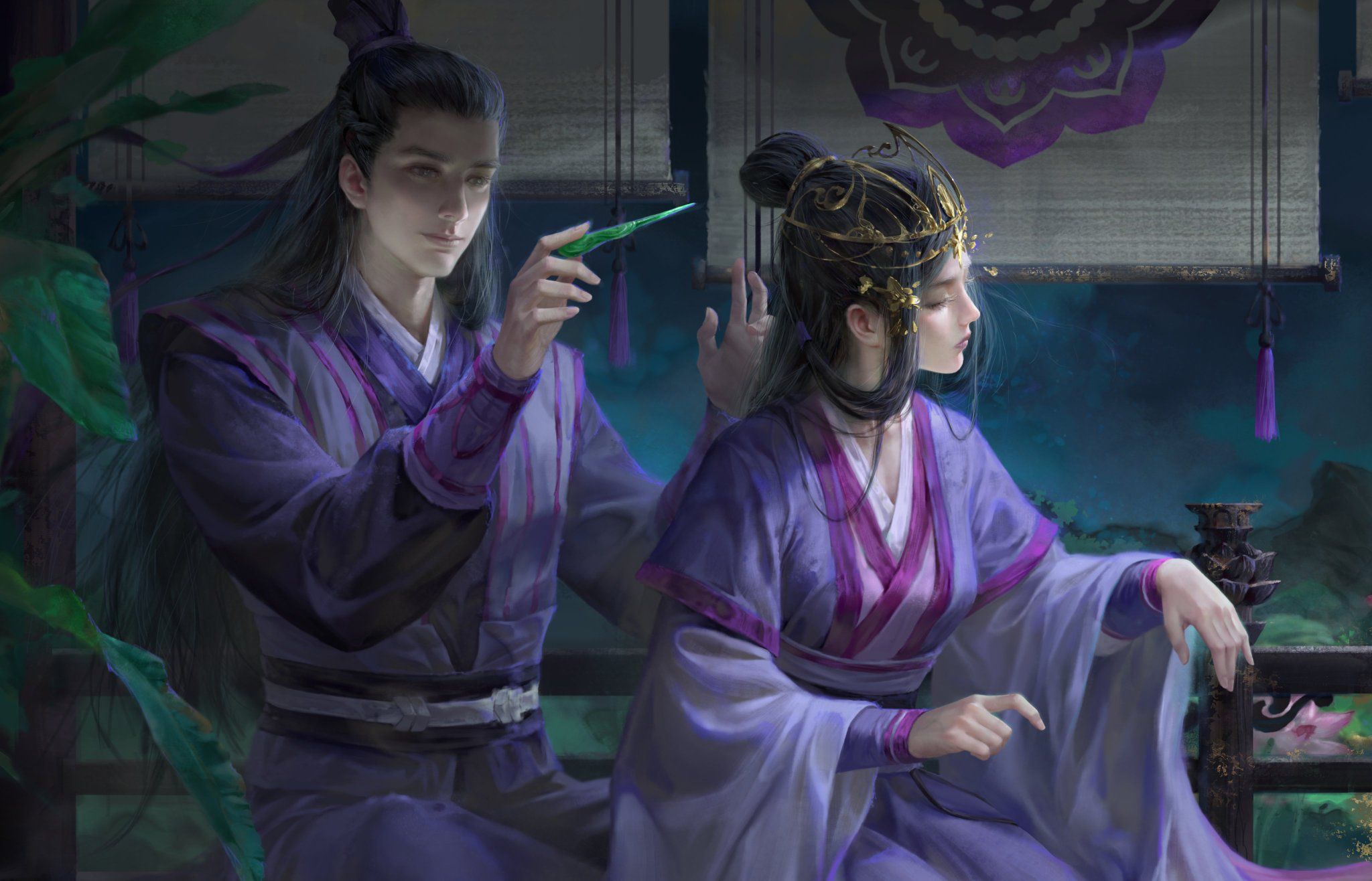 Lan Xichen Jiang Cheng арты