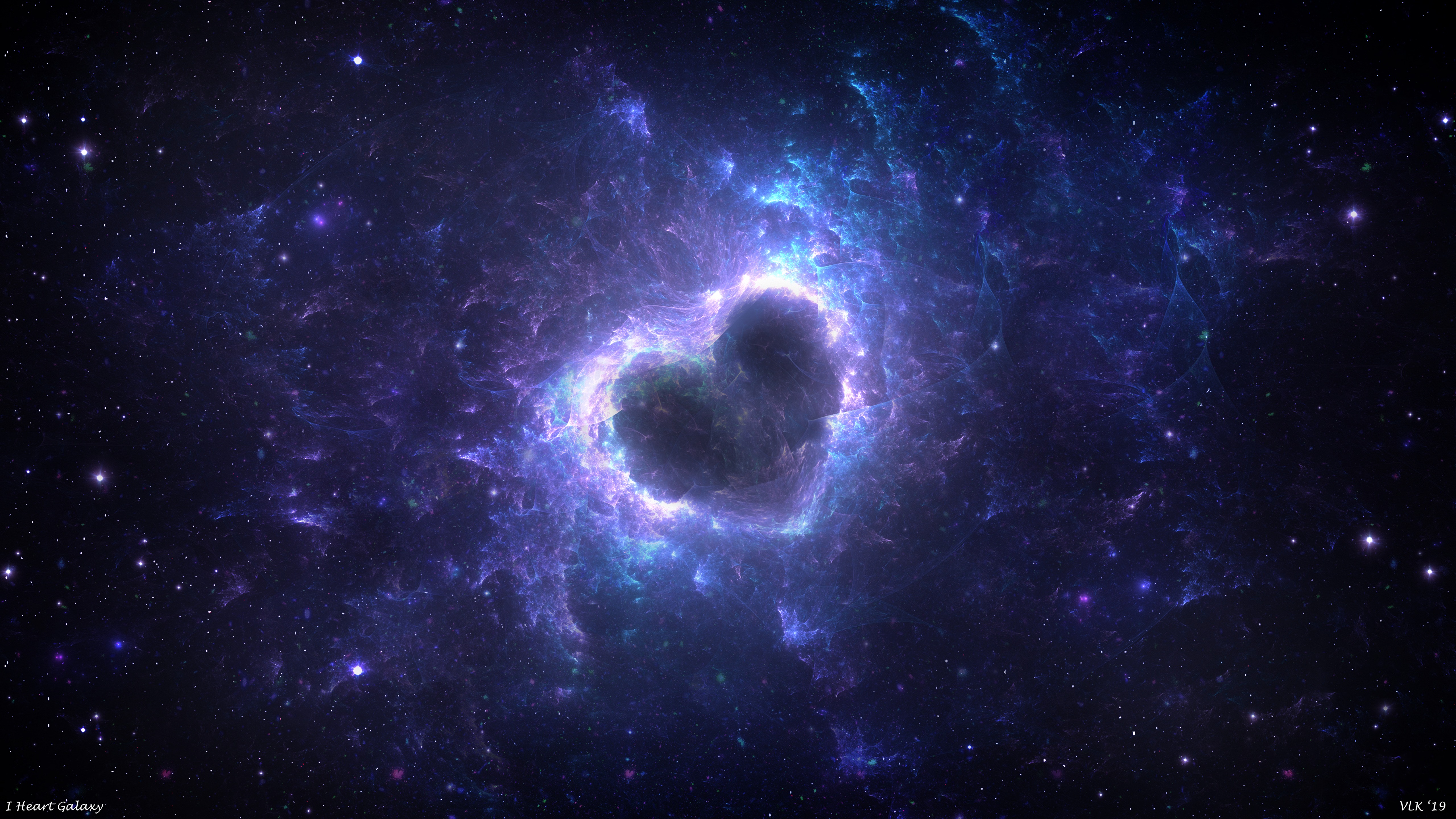 glow, love, universe, nebula, heart, energy cell phone wallpapers