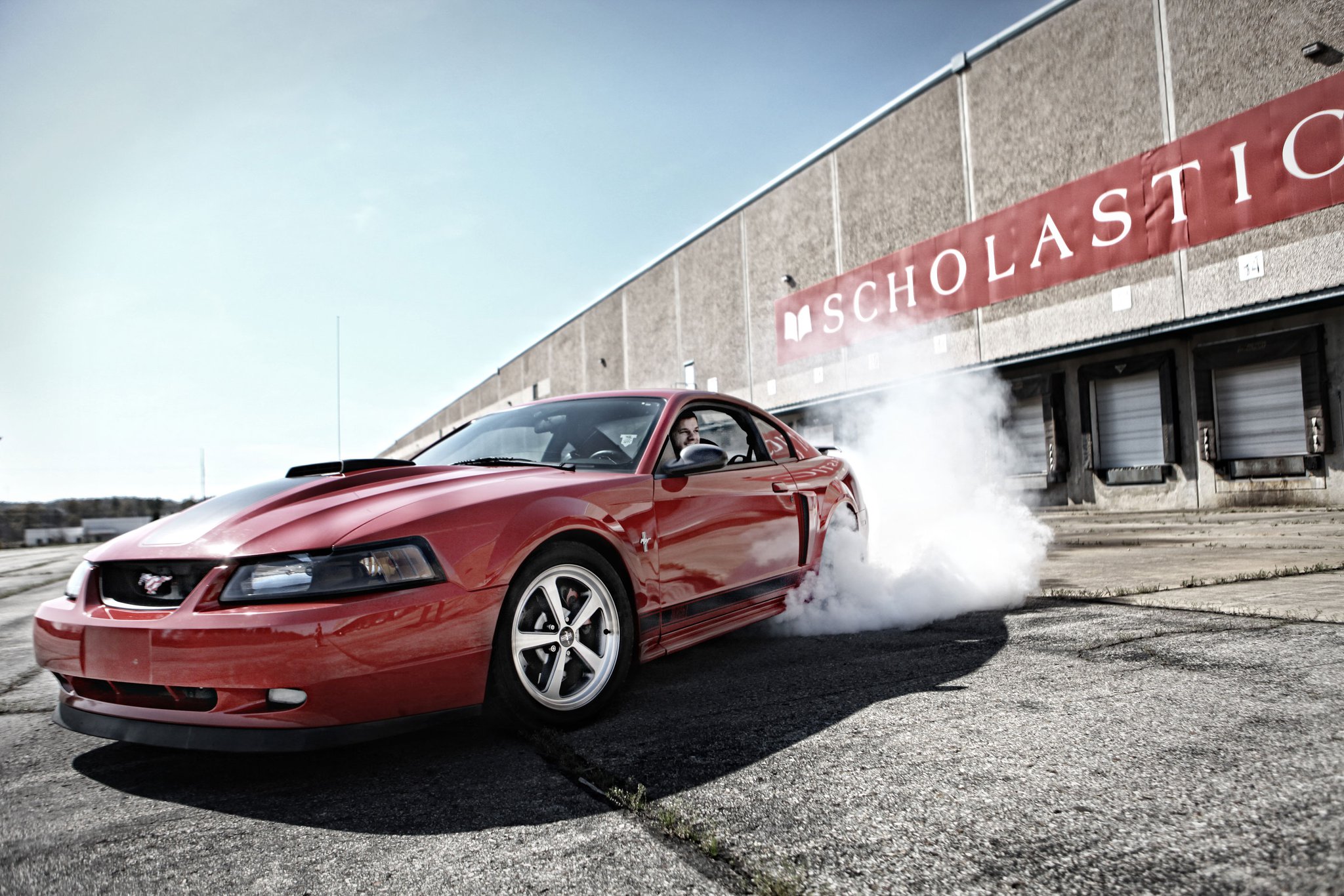 Ford Mustang Burnout