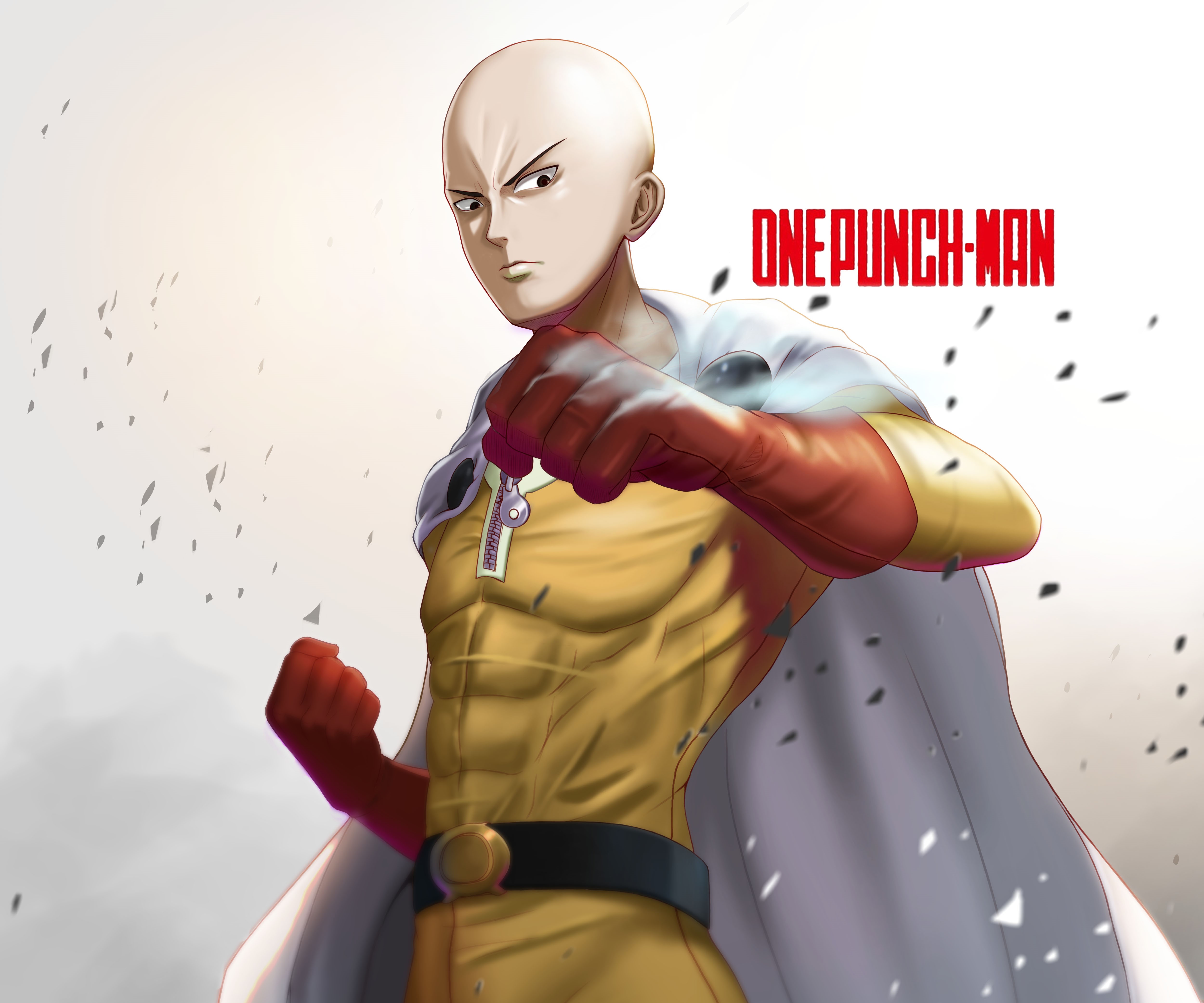 Anime One-Punch Man - Saitama Wallpaper Download