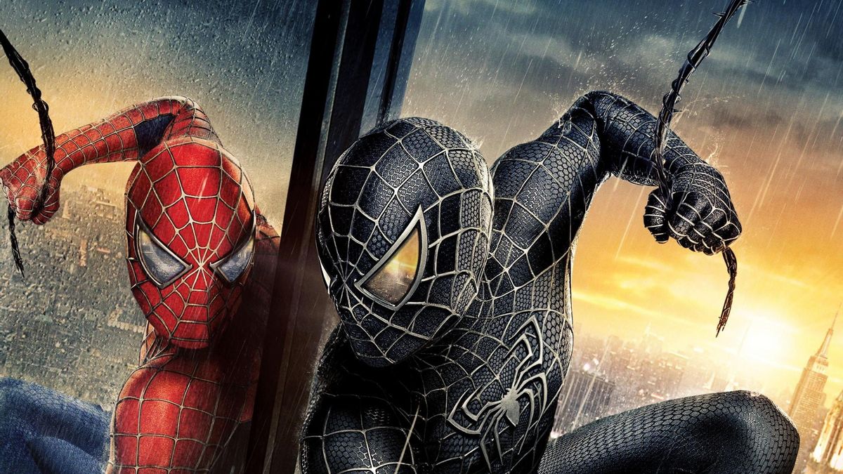 Три паука. Комикс человек паук 3 враг в отражении. Spider man Trilogy. Человек паук брат в отражении. Человек паук из враг в отражении вид со всех сторон.