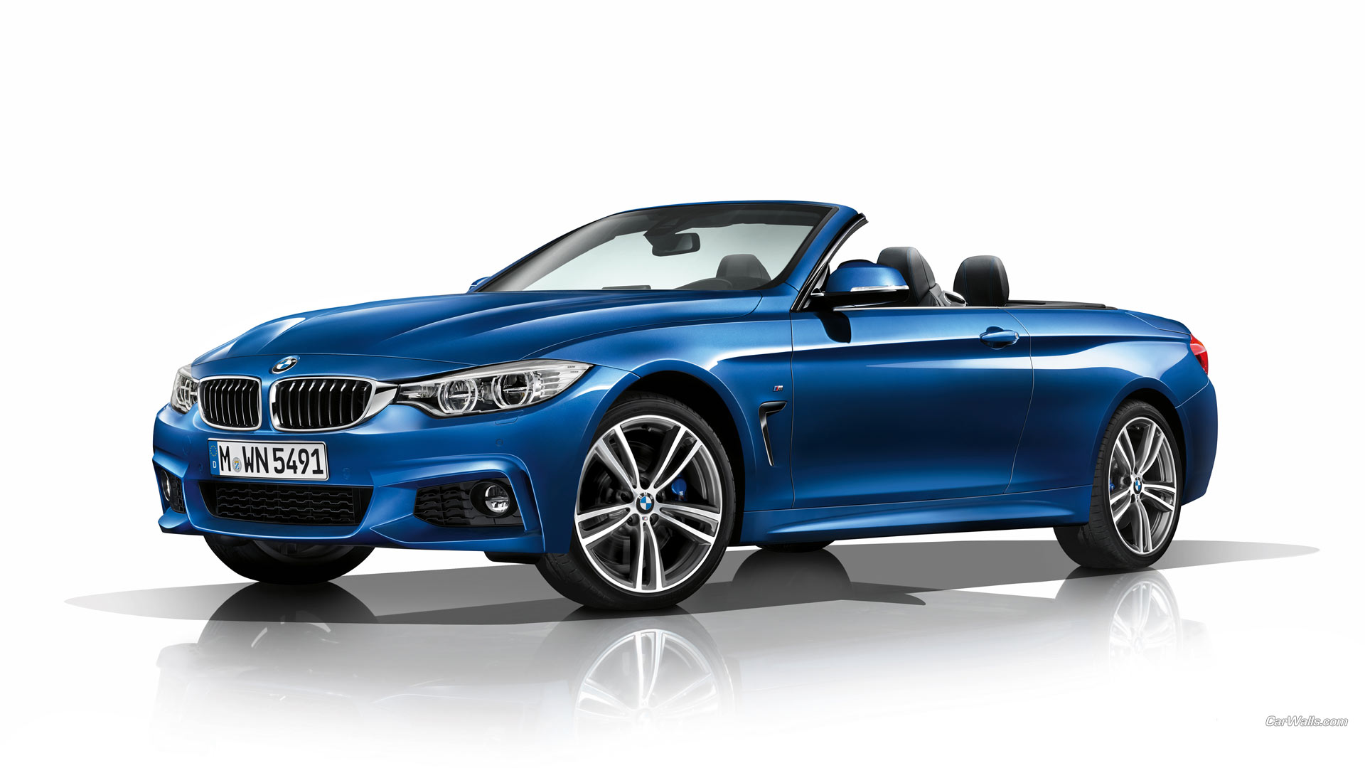 BMW 4 Cabrio Blue