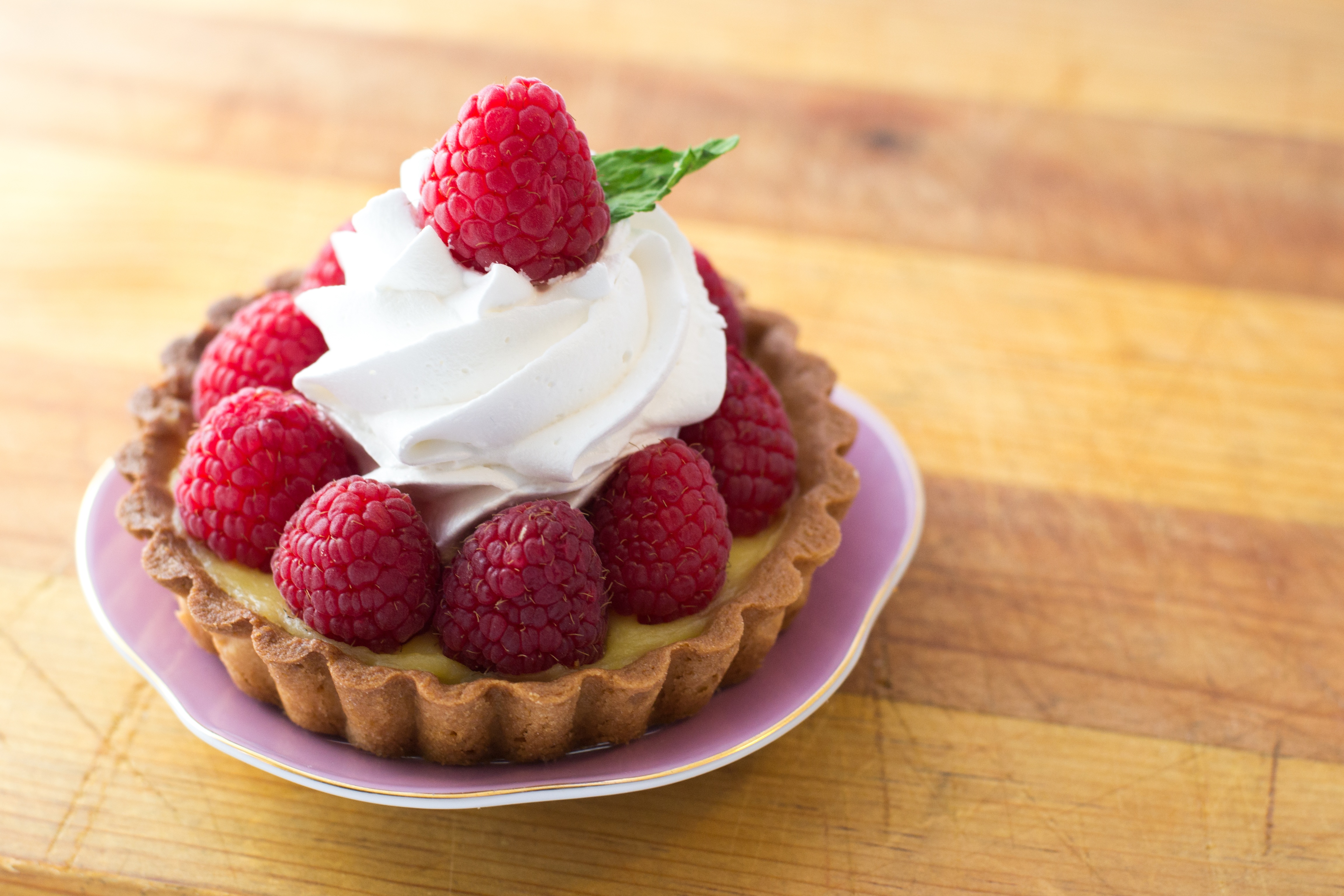 Free download wallpaper Raspberry, Berries, Tartlet, Tartaletka, Cream, Food on your PC desktop