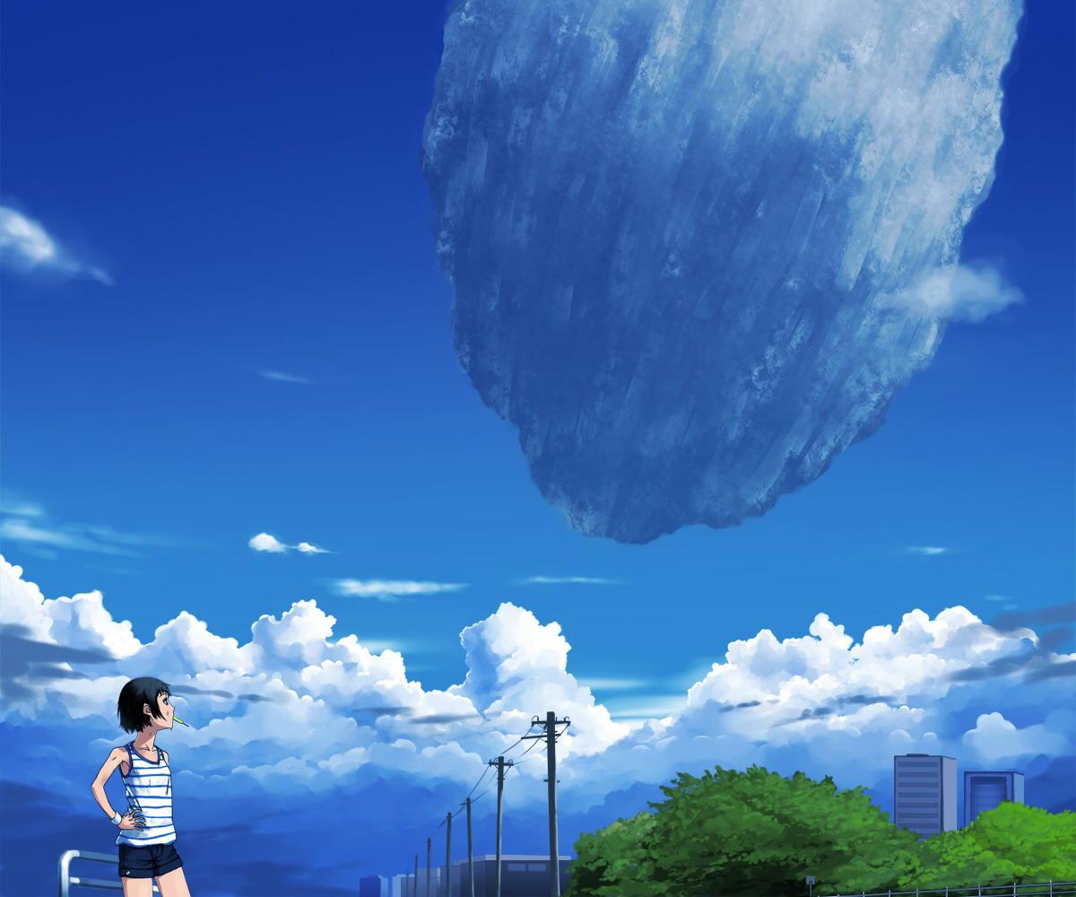 anime, apocalypse Full HD