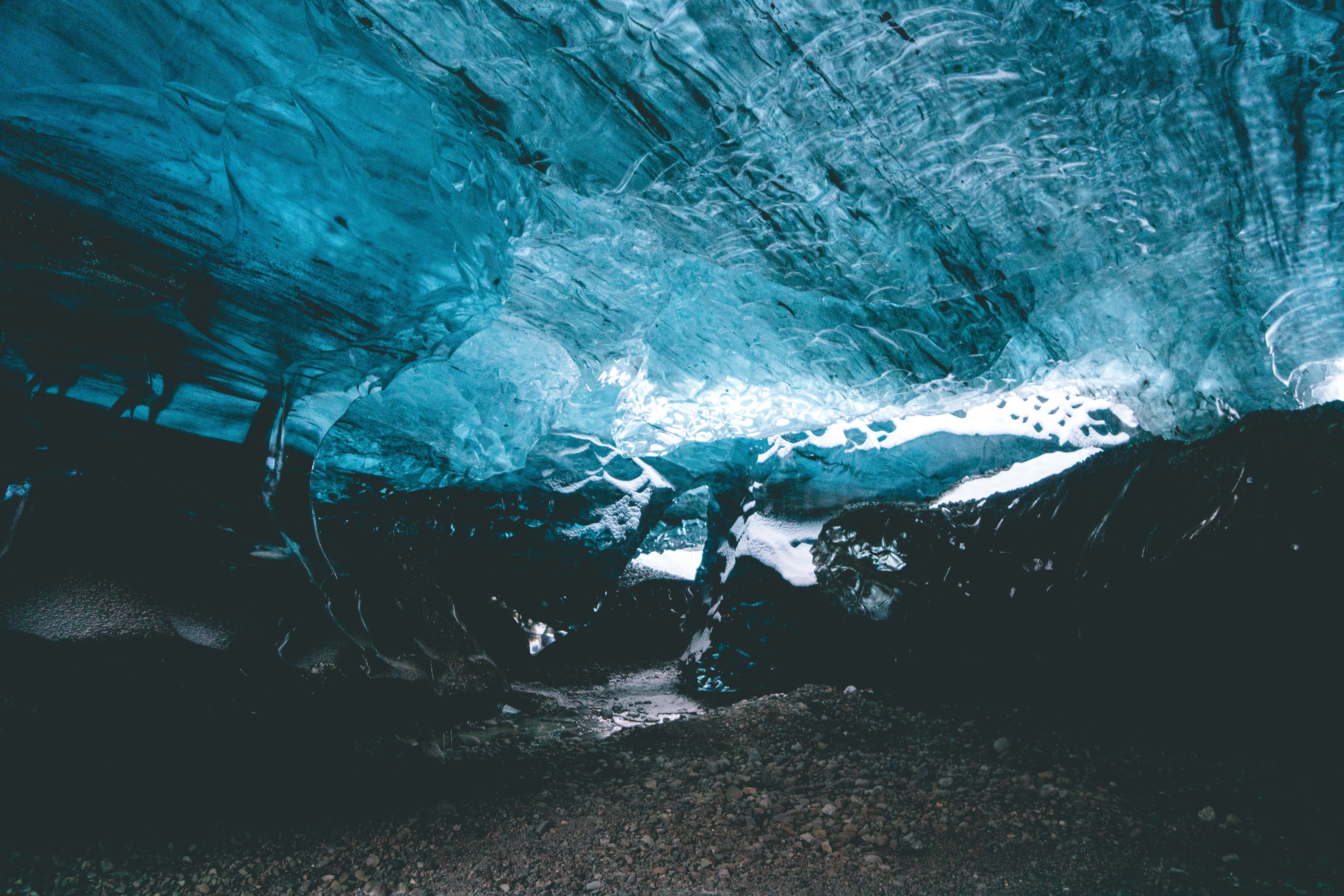 Download mobile wallpaper Icy, Iceland, Nature, Ice, Cave for free.