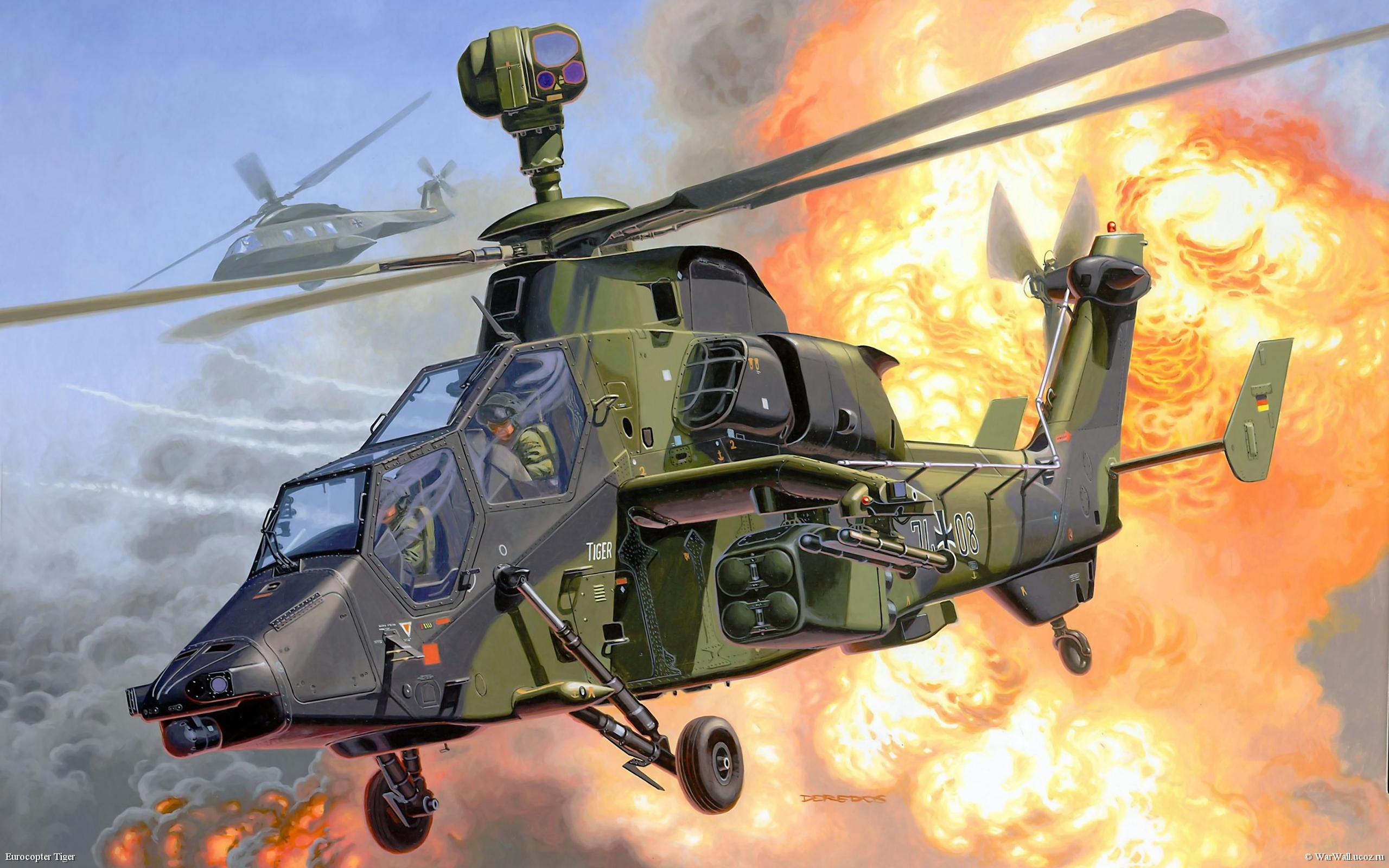 377416 baixar papel de parede militar, eurocopter tiger, helicóptero de ataque, explosão, helicóptero - protetores de tela e imagens gratuitamente