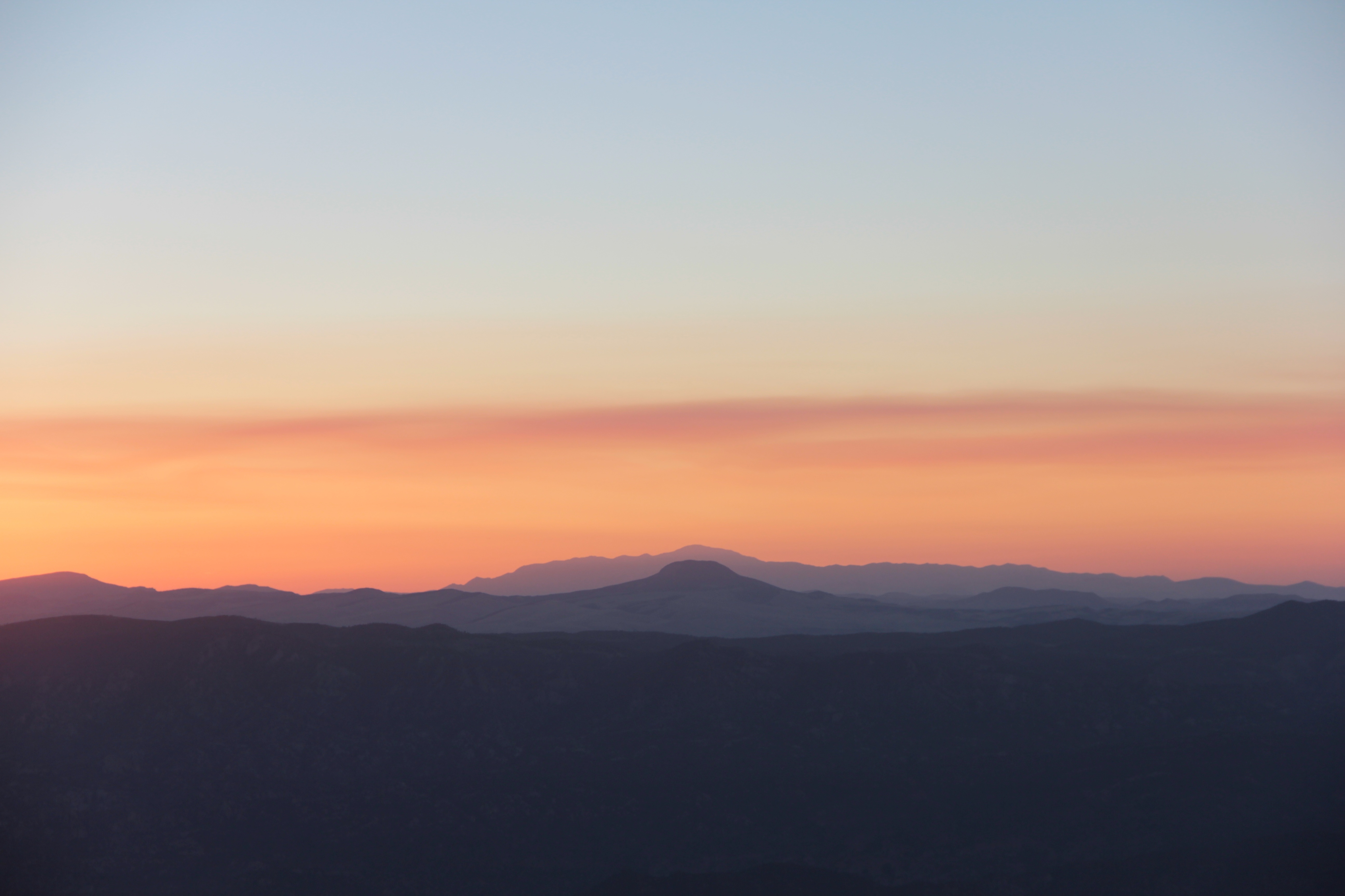 116948壁紙のダウンロード自然, 山脈, 地平線, 日の出, 上がる-スクリーンセーバーと写真を無料で