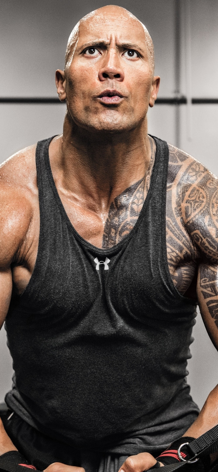 Headphones Dwayne Johnson Tattoo Muscle American Celebrity Actor HD  wallpaper  Peakpx