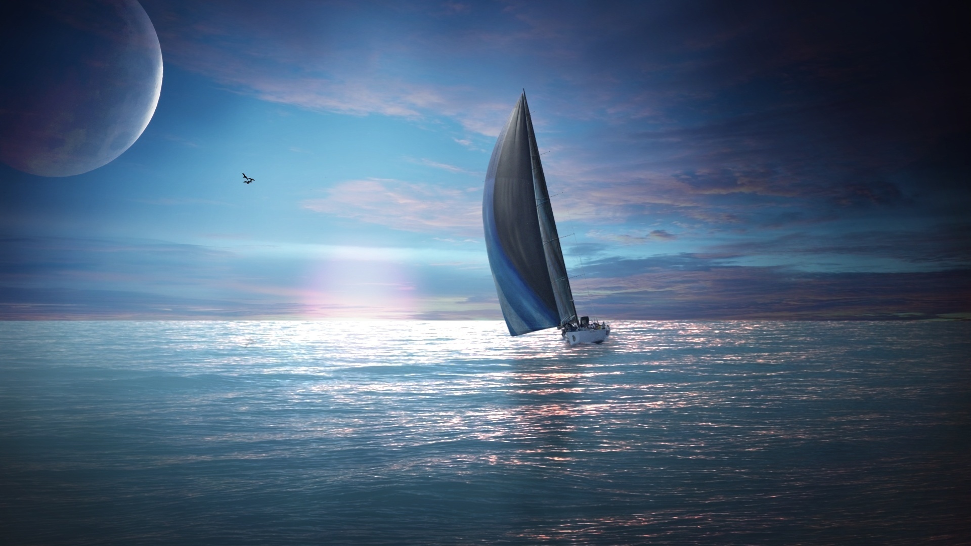 Laden Sie das Transport, Landschaft, Sea, Yachts-Bild kostenlos auf Ihren PC-Desktop herunter