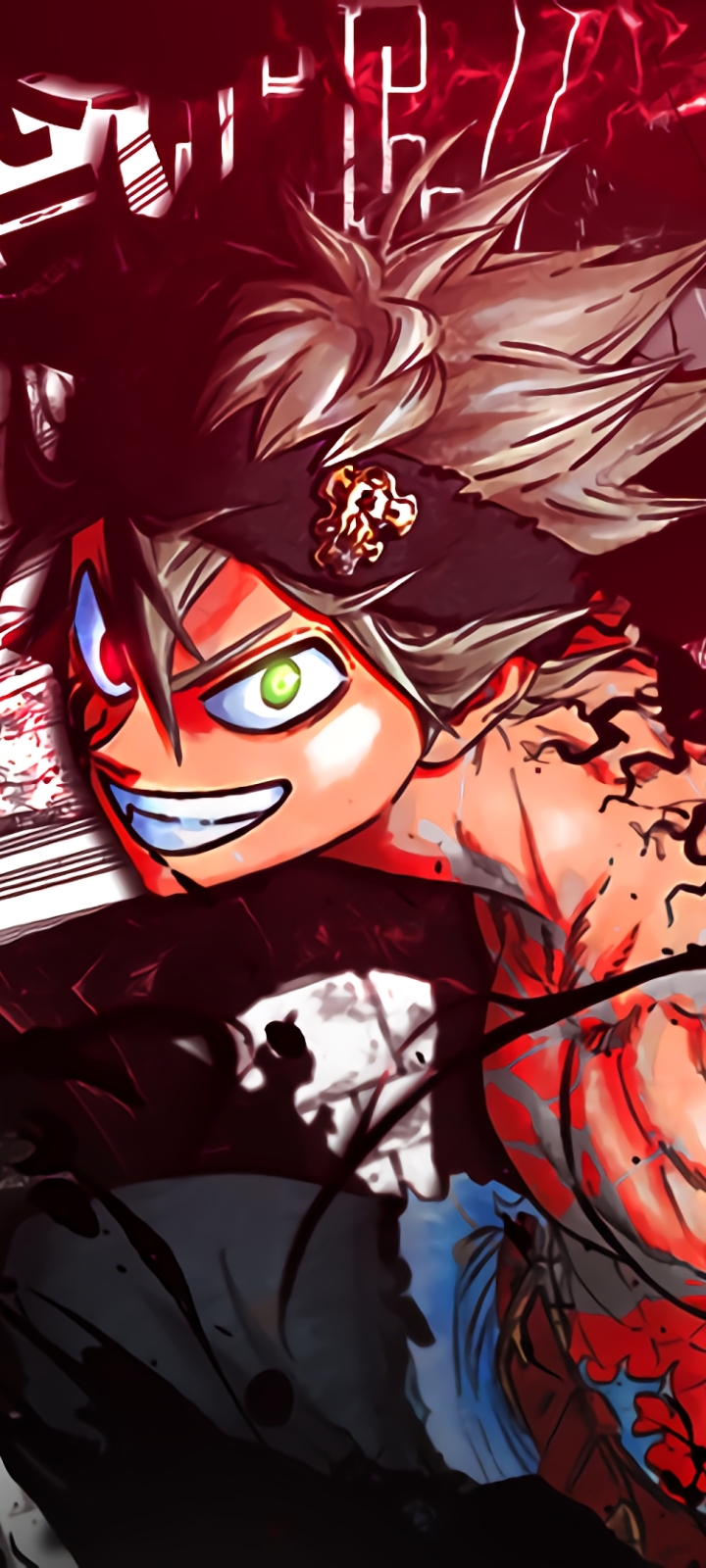 Asta demon  Black clover manga, Cool anime wallpapers, Anime background