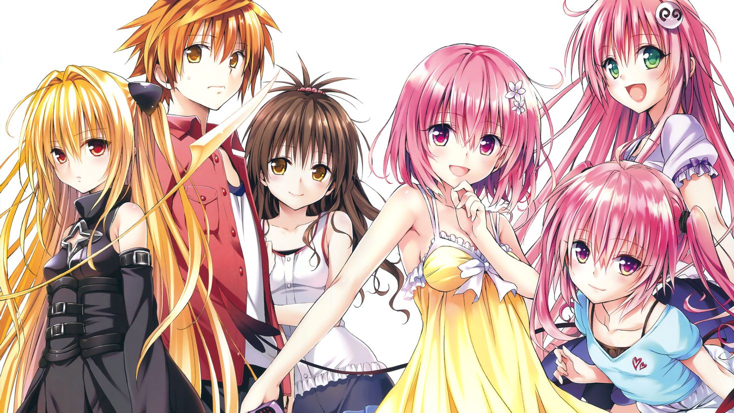 Love ru сайт. Любовные неприятности Рито гарем. Юки Рито и гарем. Сестра Юки Рито. Золотая тьма и Юки Рито.