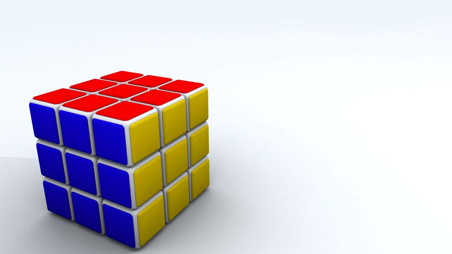 Кубик Рубика фон
