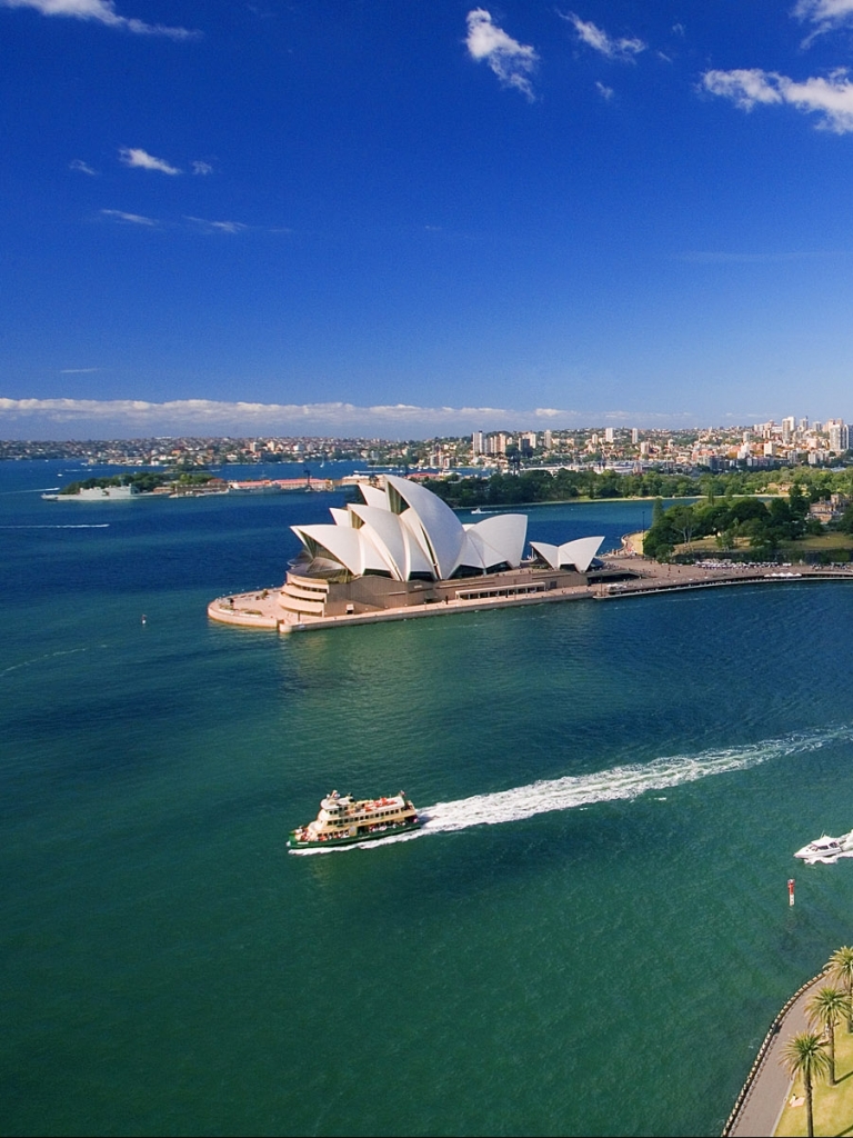 Download mobile wallpaper Cities, Sydney, Australia, Sydney Opera House, Man Made, Circular Quay, Sydney Harbour for free.