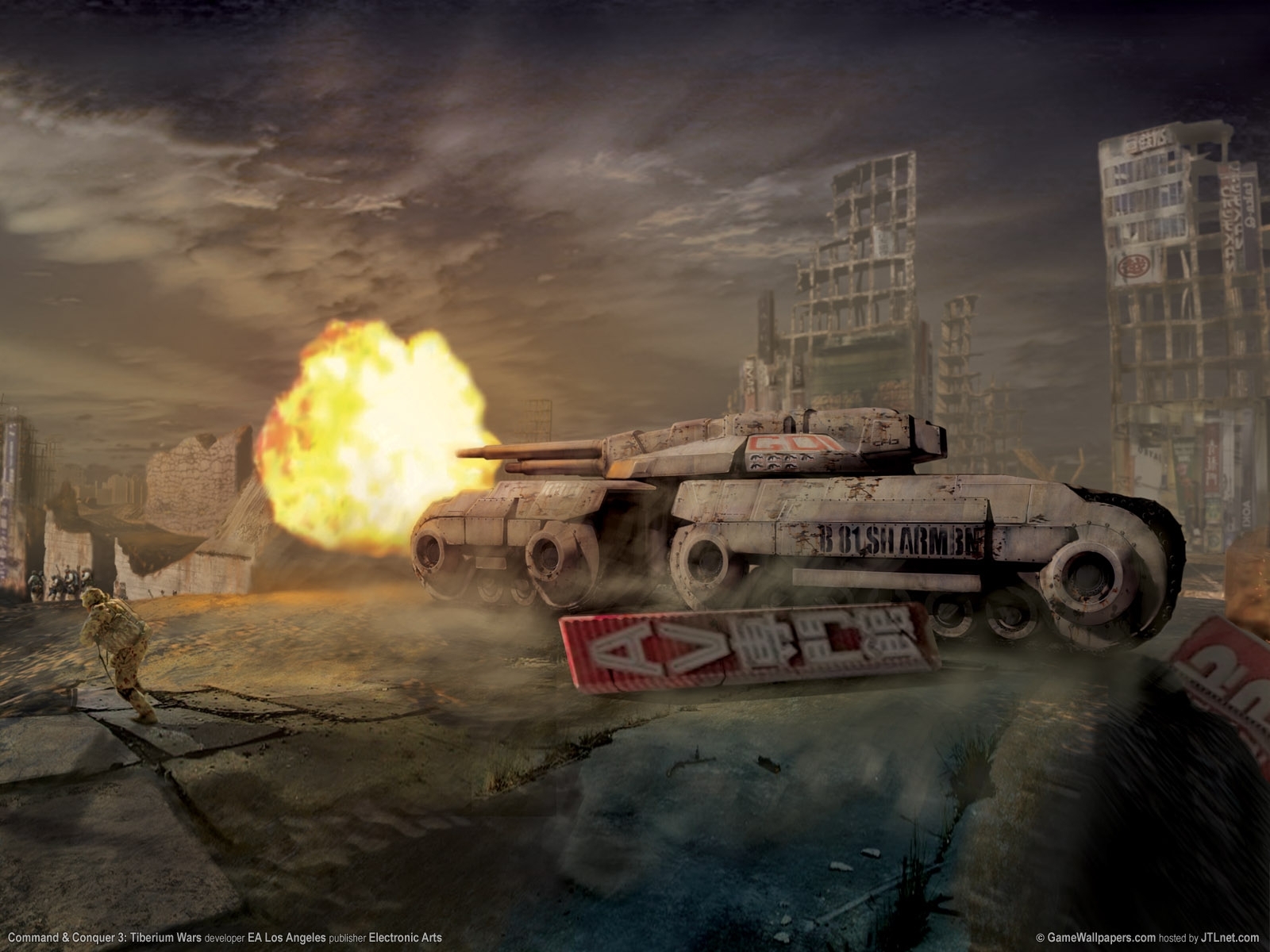 Laden Sie das Tanks, Command & Conquer, Spiele-Bild kostenlos auf Ihren PC-Desktop herunter