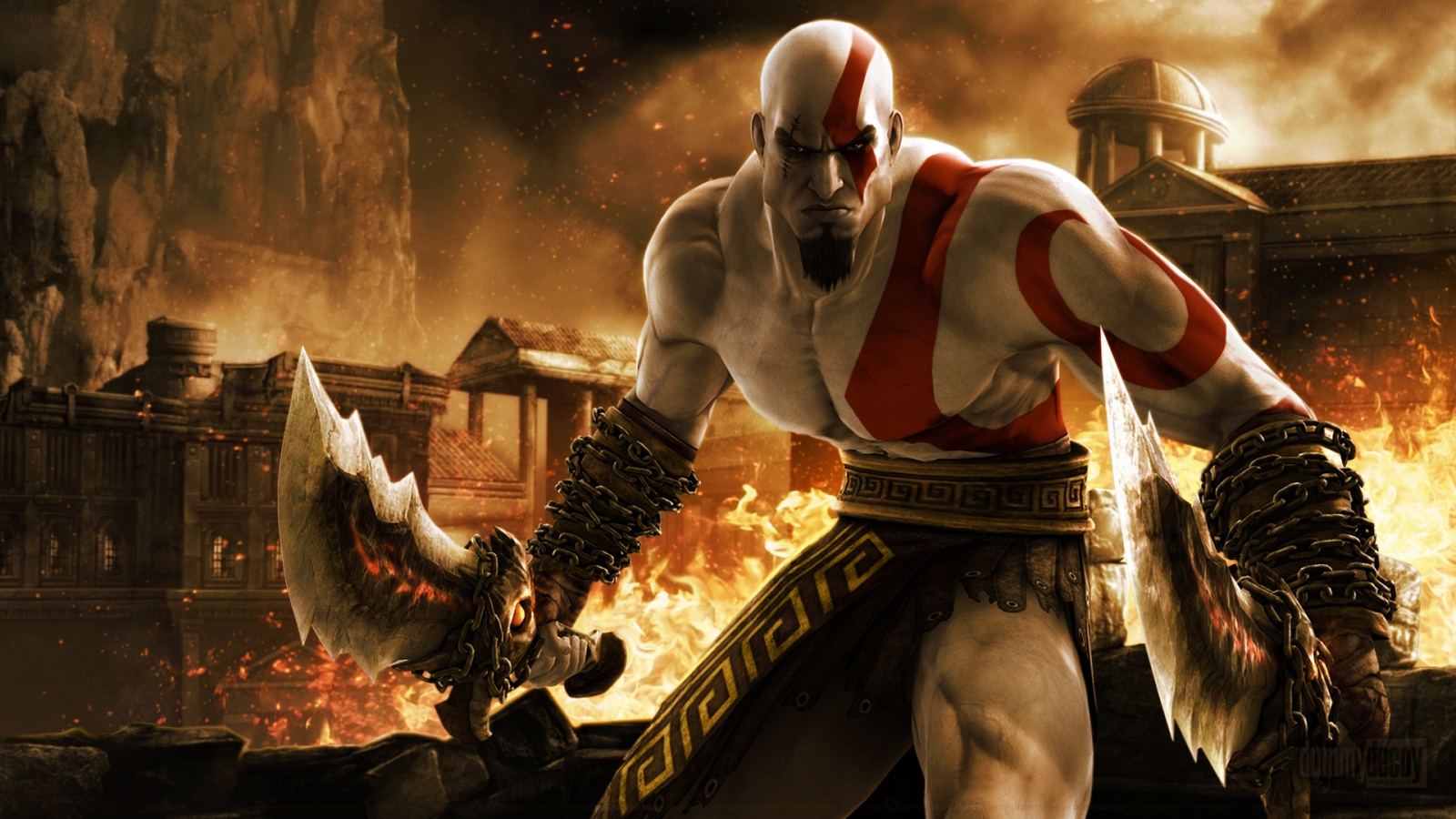 kratos (god of war), god of war, video game Image for desktop