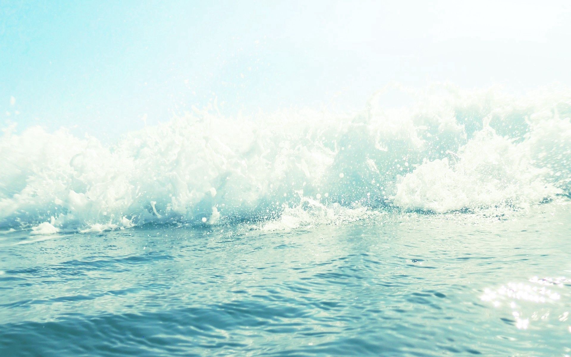 wave, nature, sea, foam